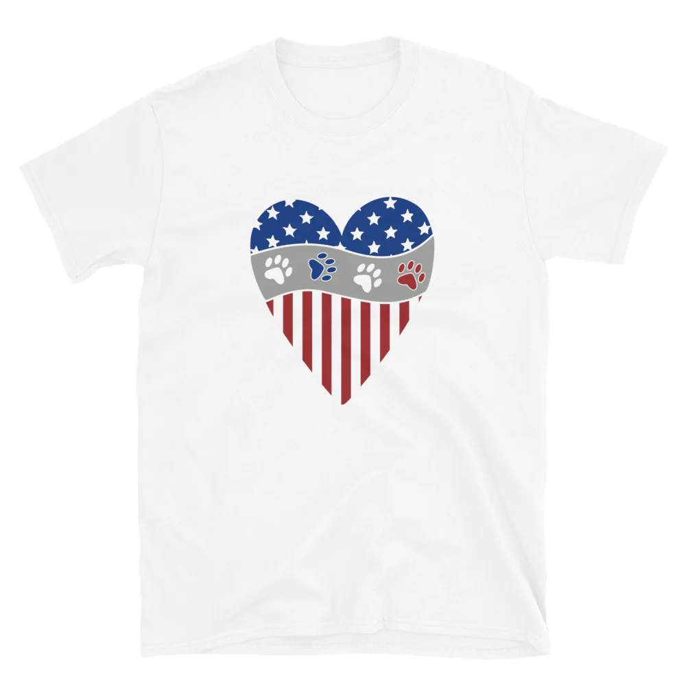 Patriotic Heart T-Shirt - Image 10