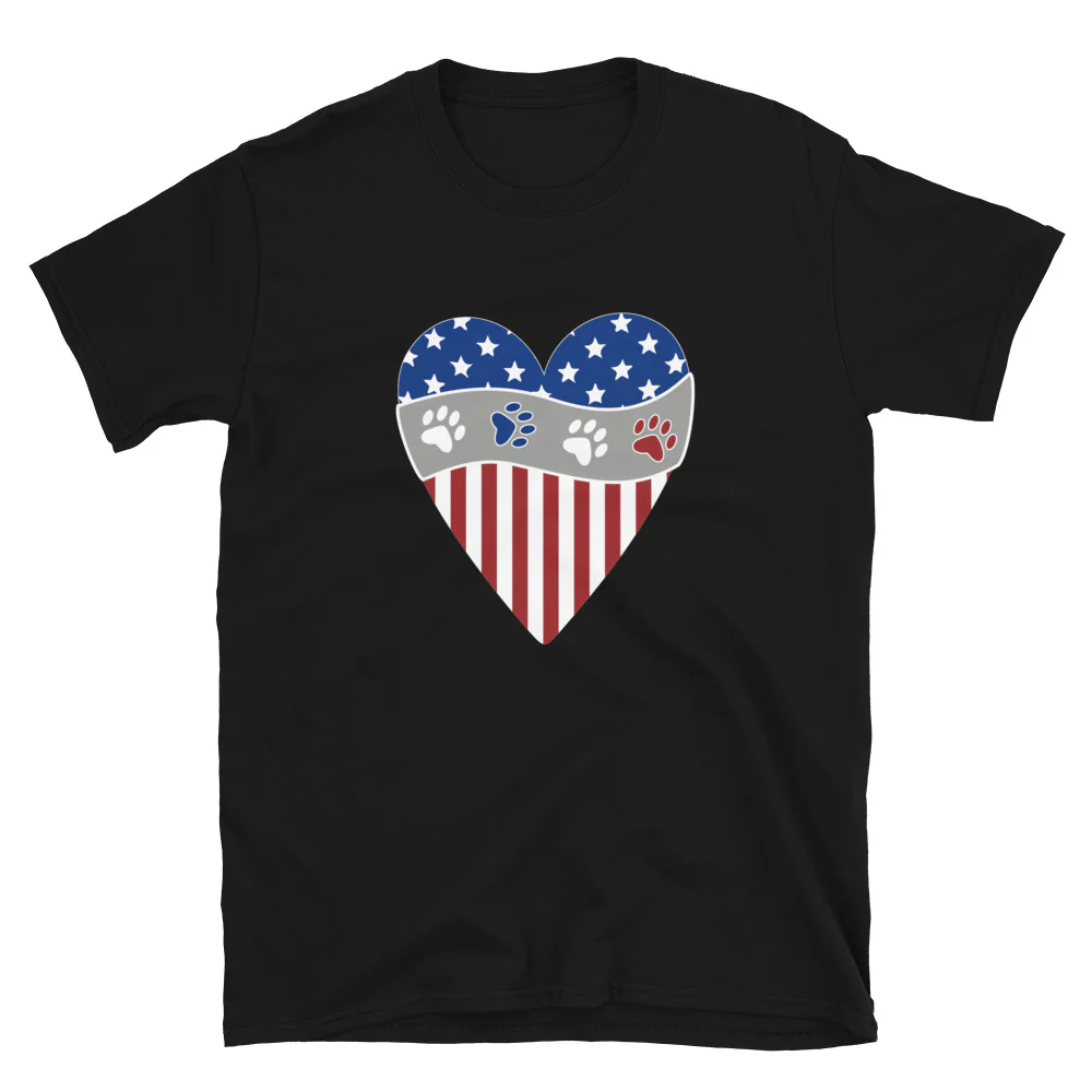 Patriotic Heart T-Shirt - Image 2
