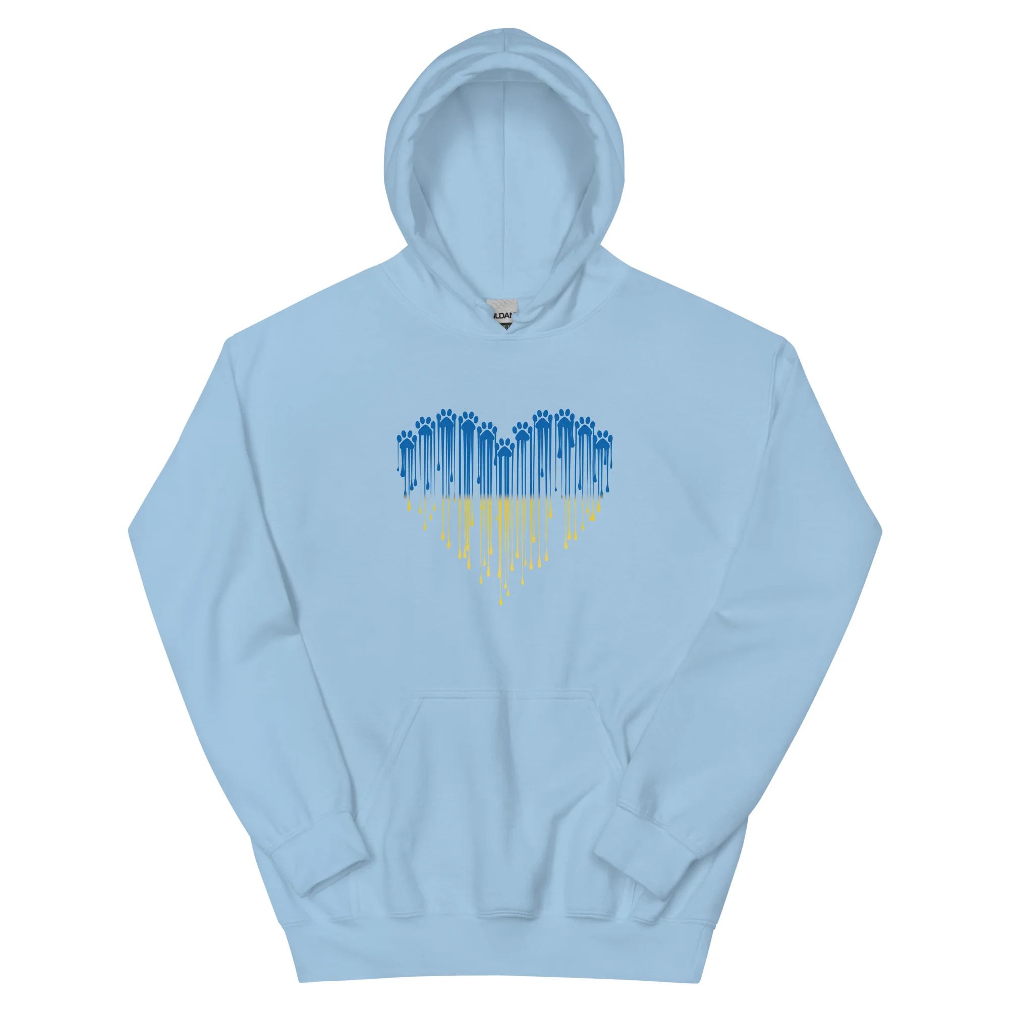 Paw Love For Ukraine Hoodie - Image 5