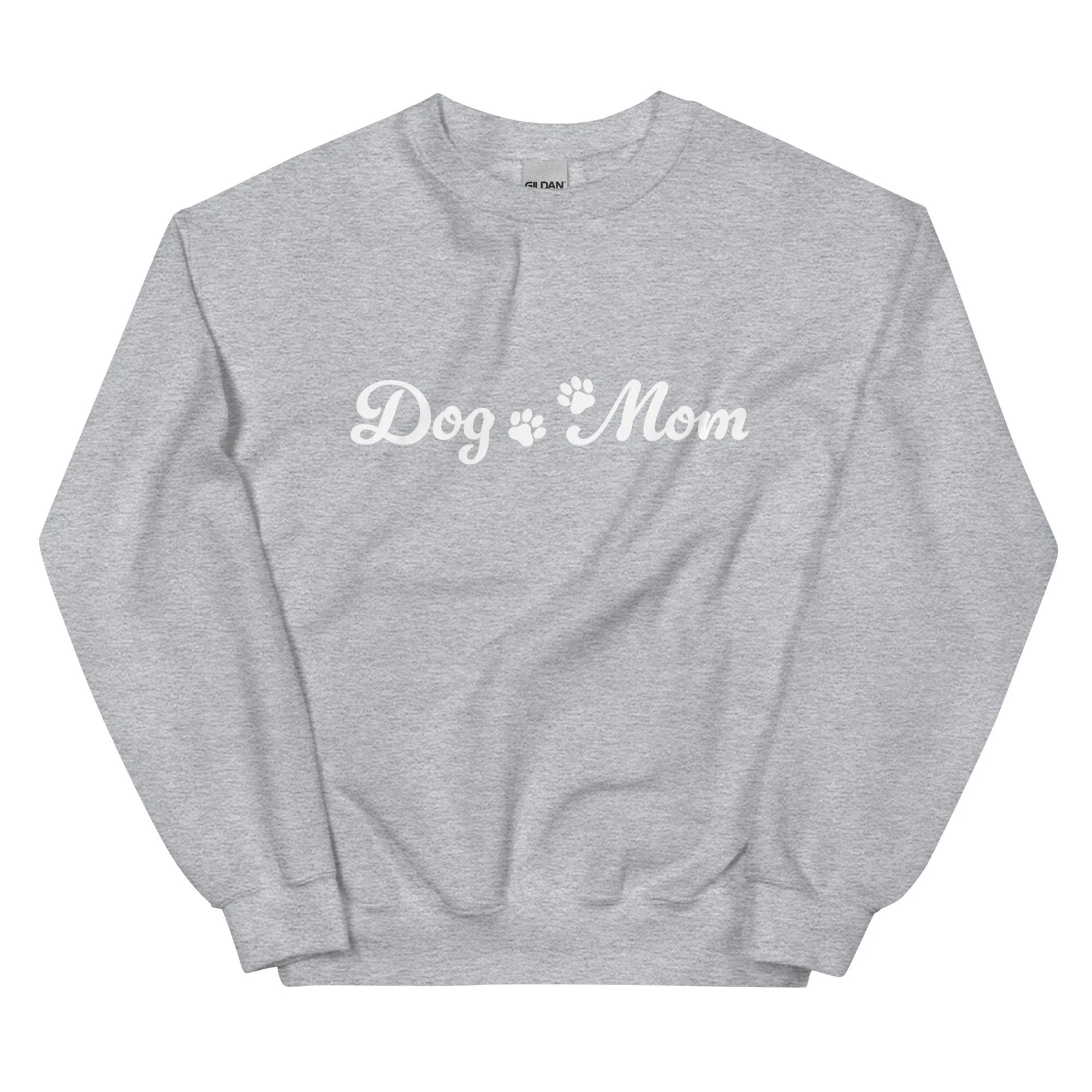 Paw Print Dog Mom Crewneck Sweatshirt - Image 11
