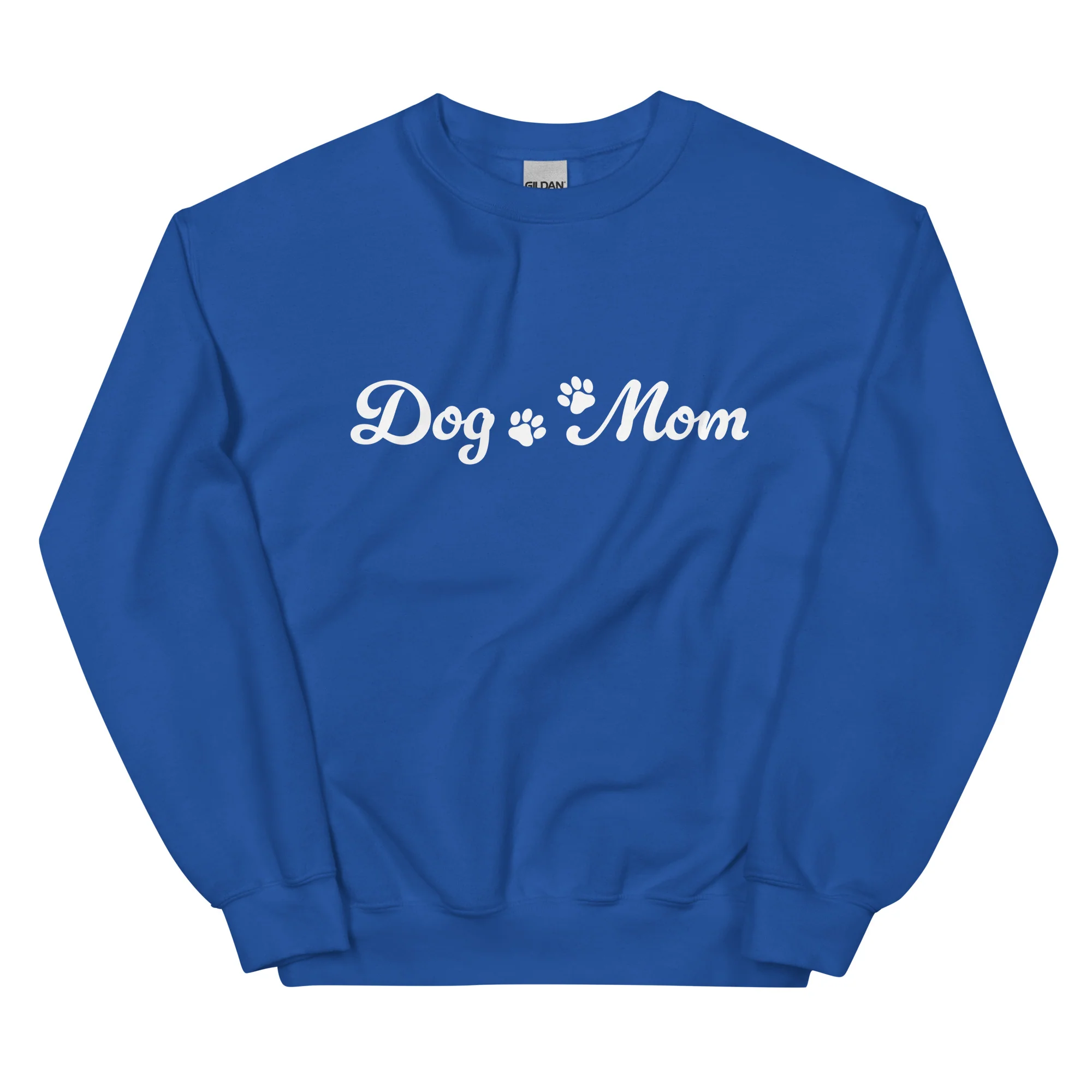 Paw Print Dog Mom Crewneck Sweatshirt - Image 7