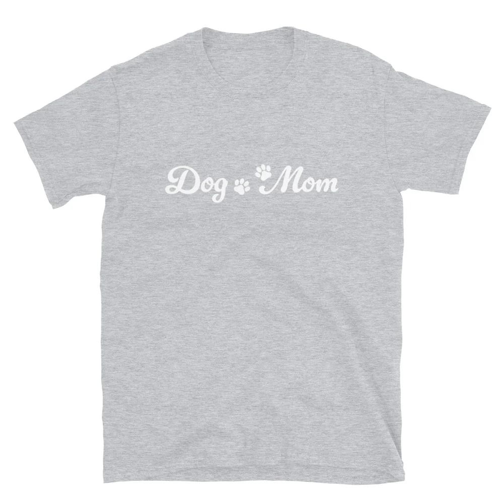 Paw Print Dog Mom T-Shirt - Image 5