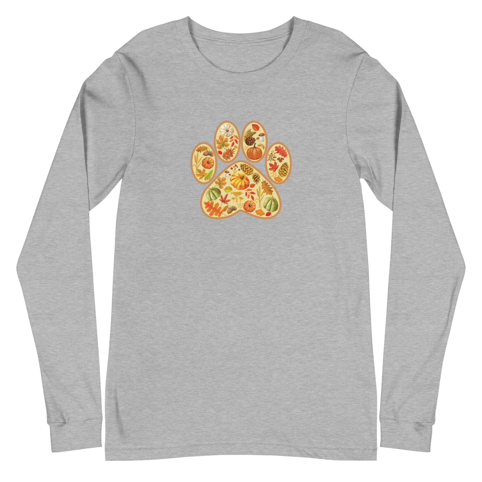 Paw Print of Autumn Long Sleeve Tee - Image 16