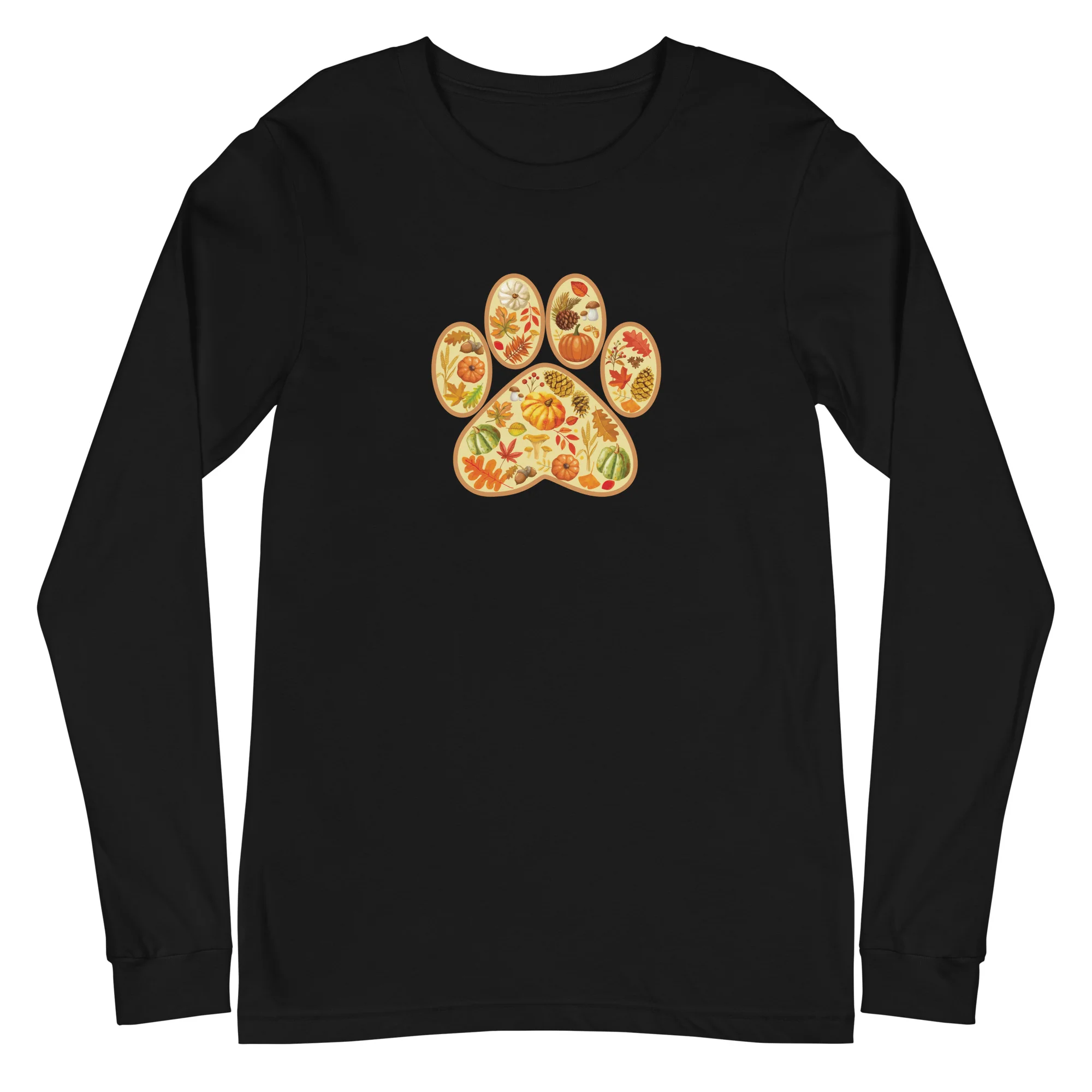 Paw Print of Autumn Long Sleeve Tee - Image 6
