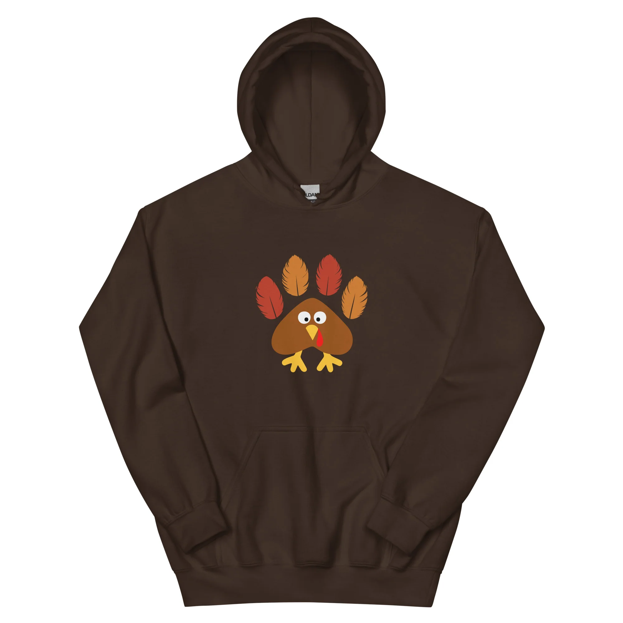 Paw Print Turkey Hoodie - Image 6