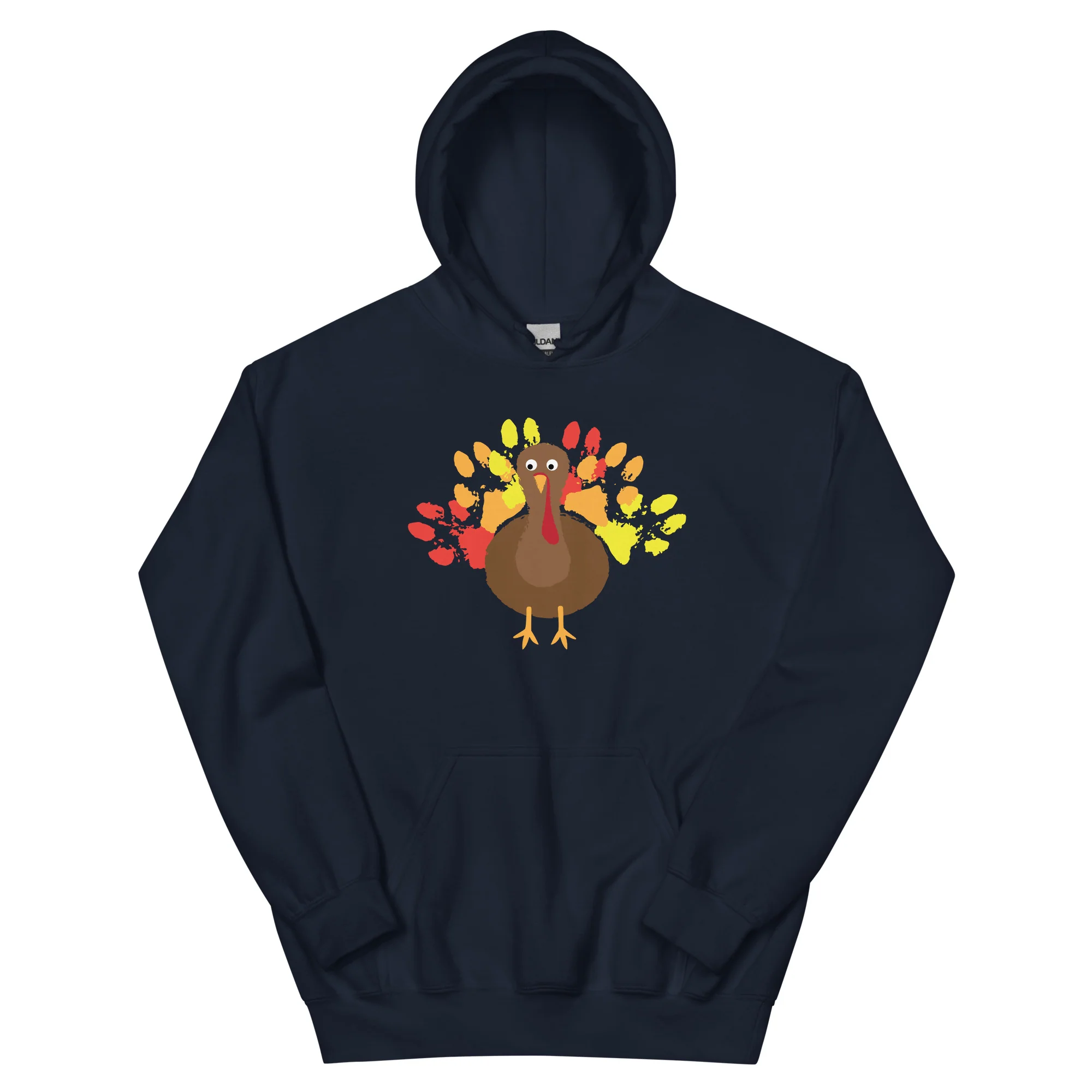 Paw Print Turkey Hoodie - Image 4