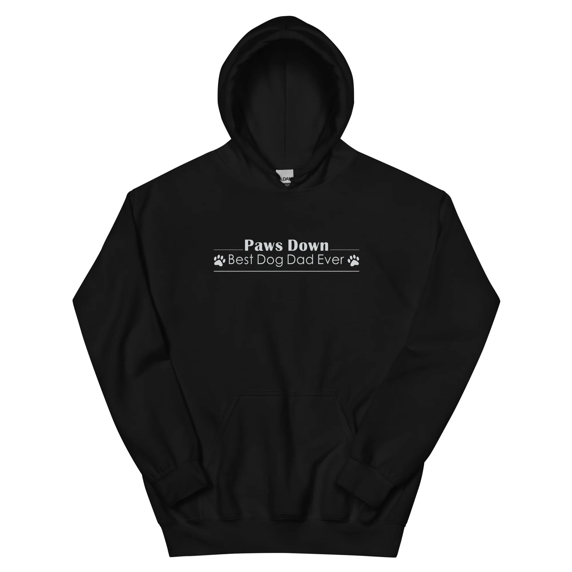 Paws Down Best Dog Dad Ever Hoodie - Image 3