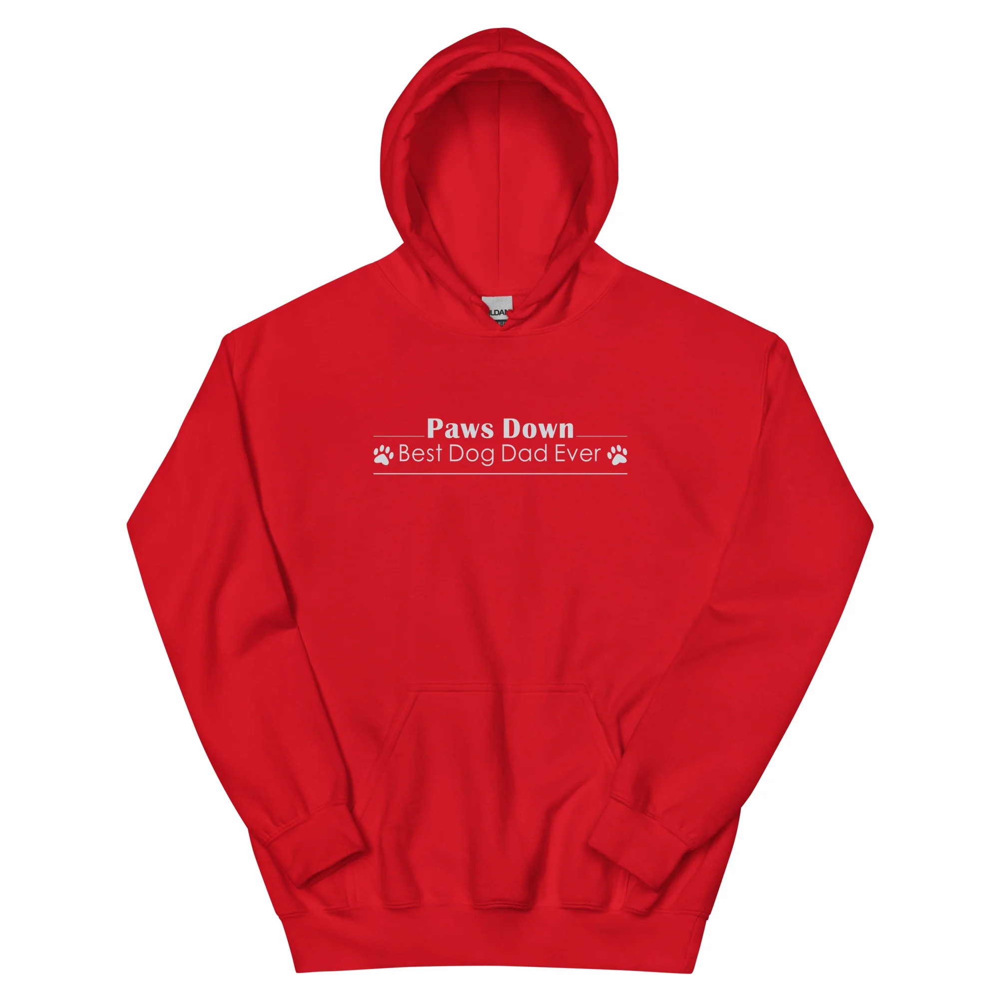 Paws Down Best Dog Dad Ever Hoodie - Image 7
