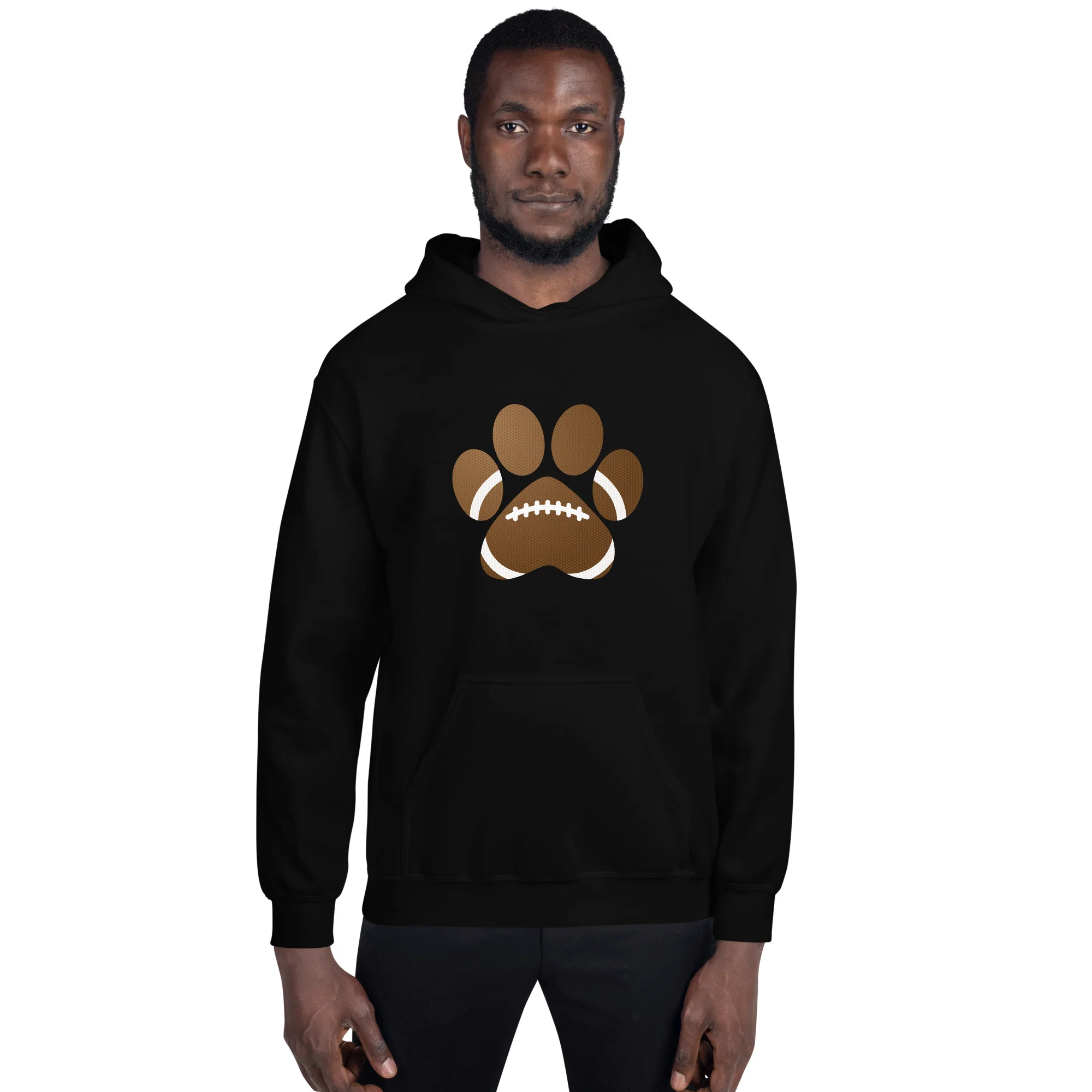 Paws For Football Hoodie - Image 2
