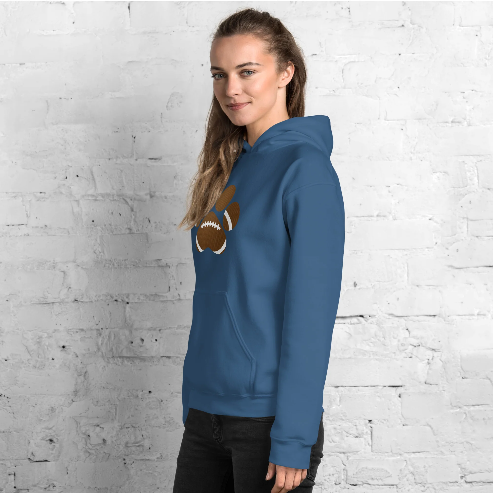 Paws For Football Hoodie - Image 4