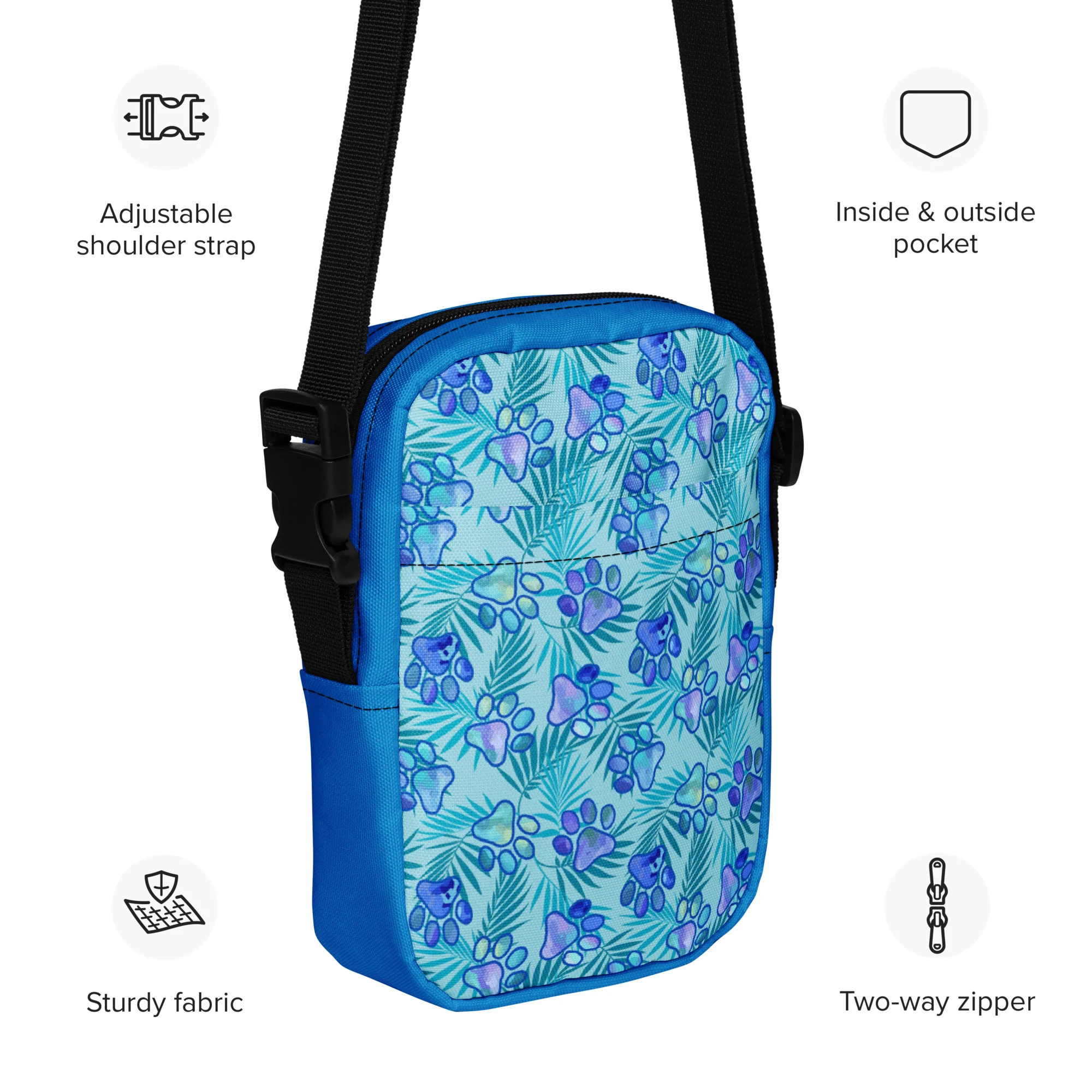 Paws & Palms Utility Crossbody Bag - Image 3
