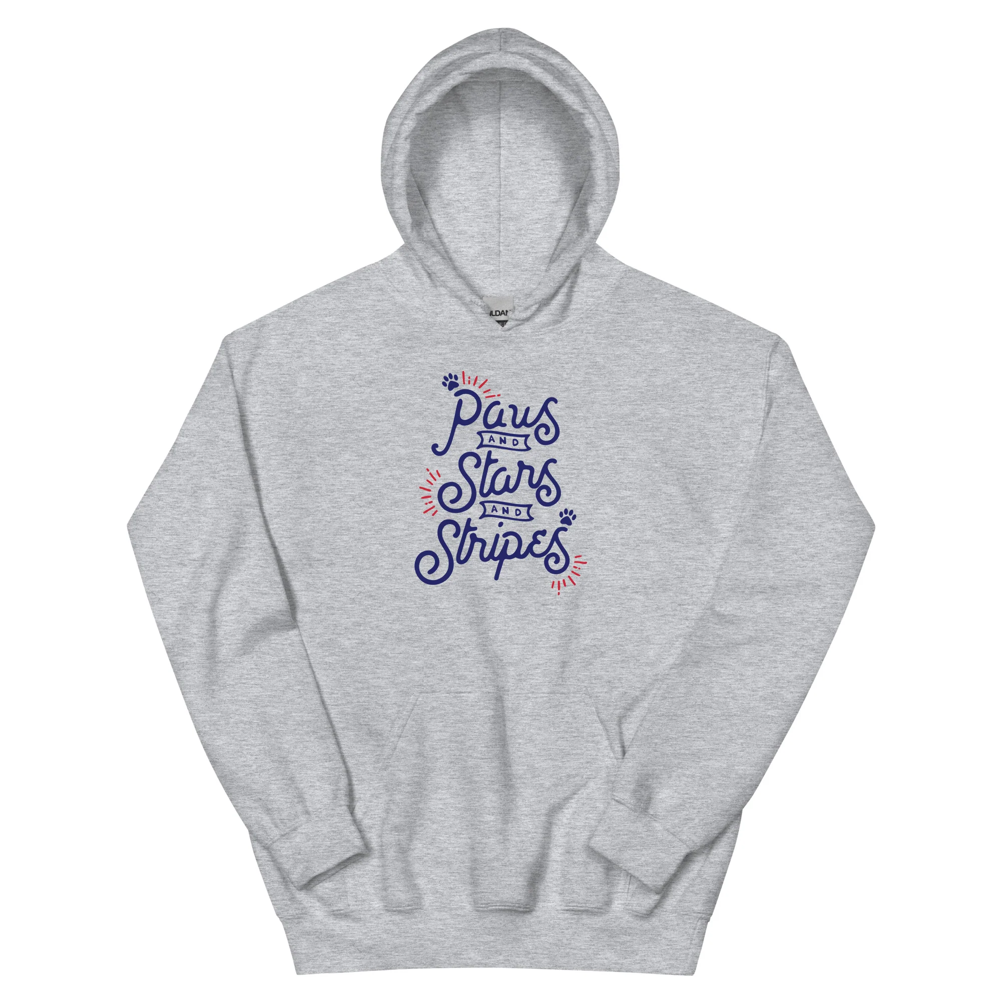 Paws & Stars & Stripes Hoodie