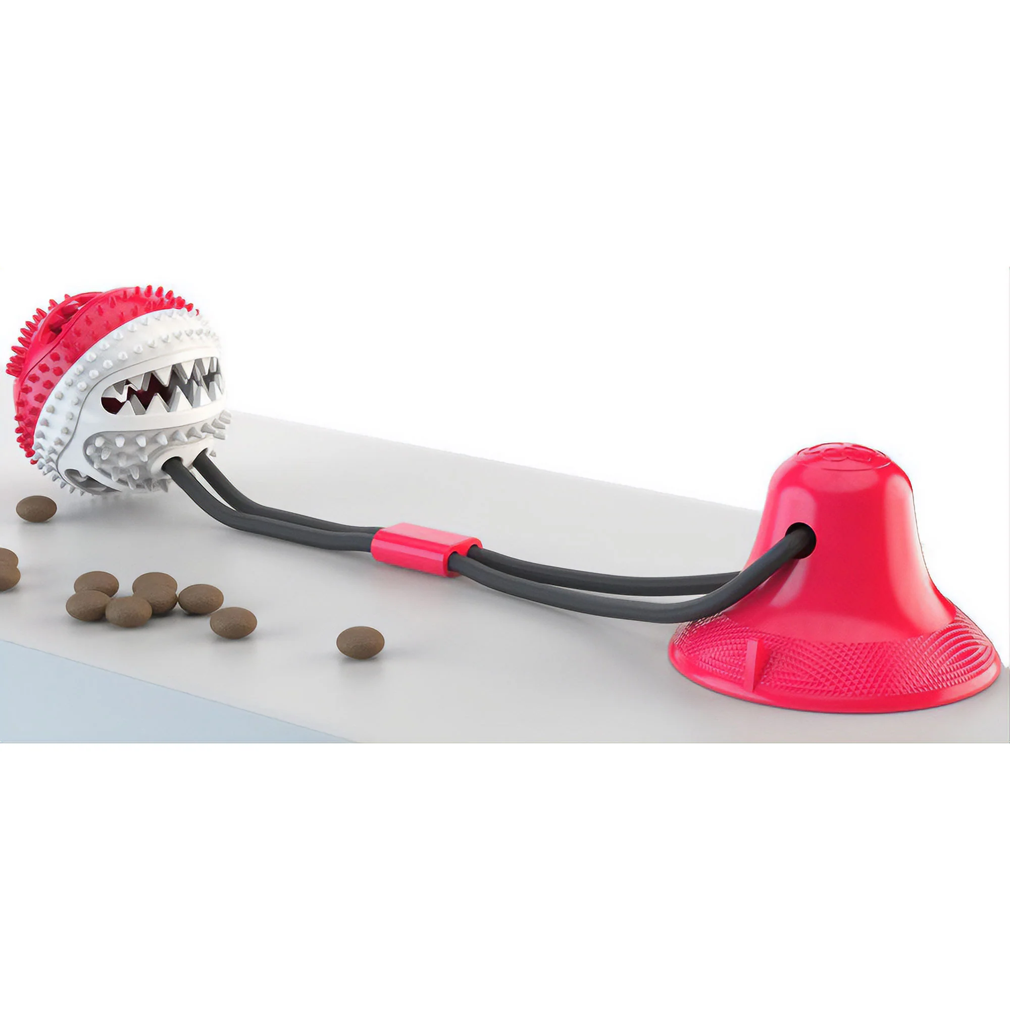 Pet Life&reg; Grip N' Play Treat Dispenser Toy - Image 2