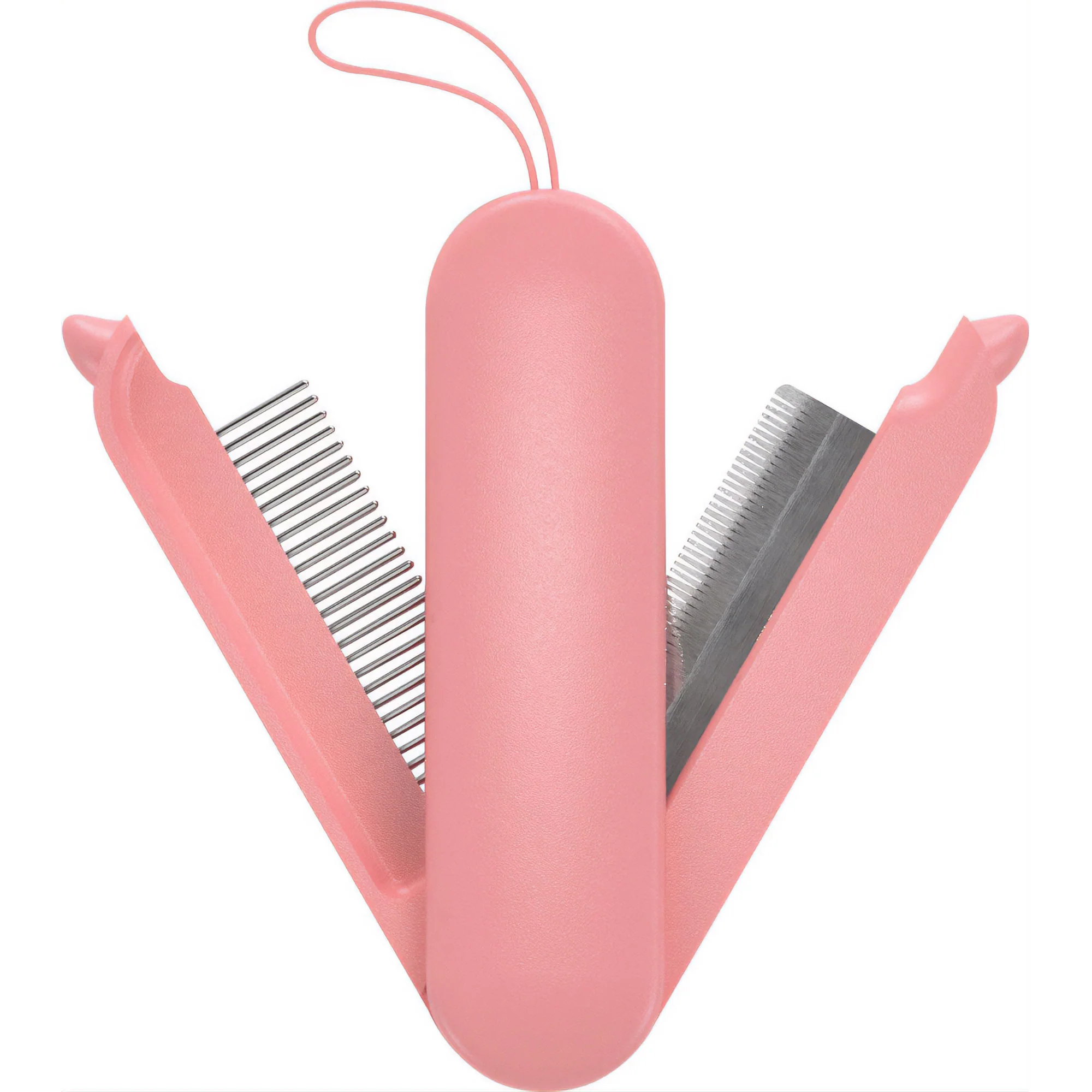 Pet Life&reg; JOYNE Travel Comb & Deshedder - Image 2