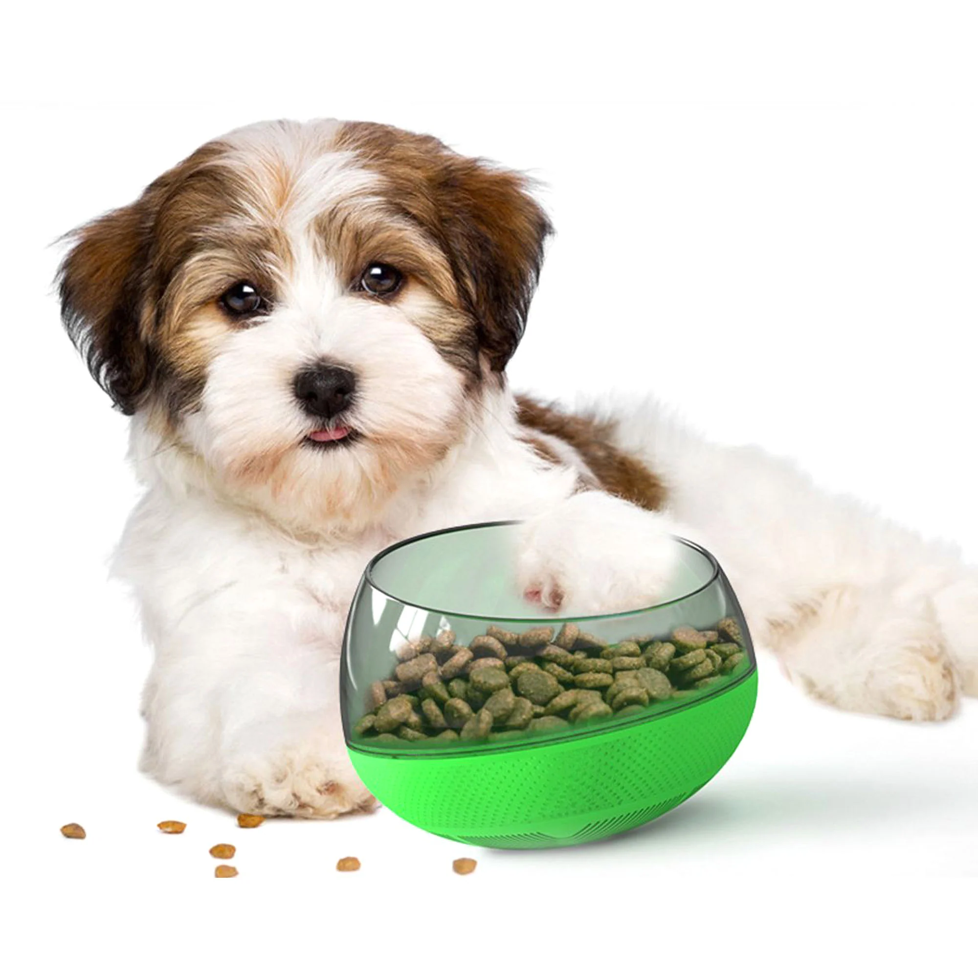 Pet Life&reg; Tumbowl Slow Feeding Pet Bowl - Image 2
