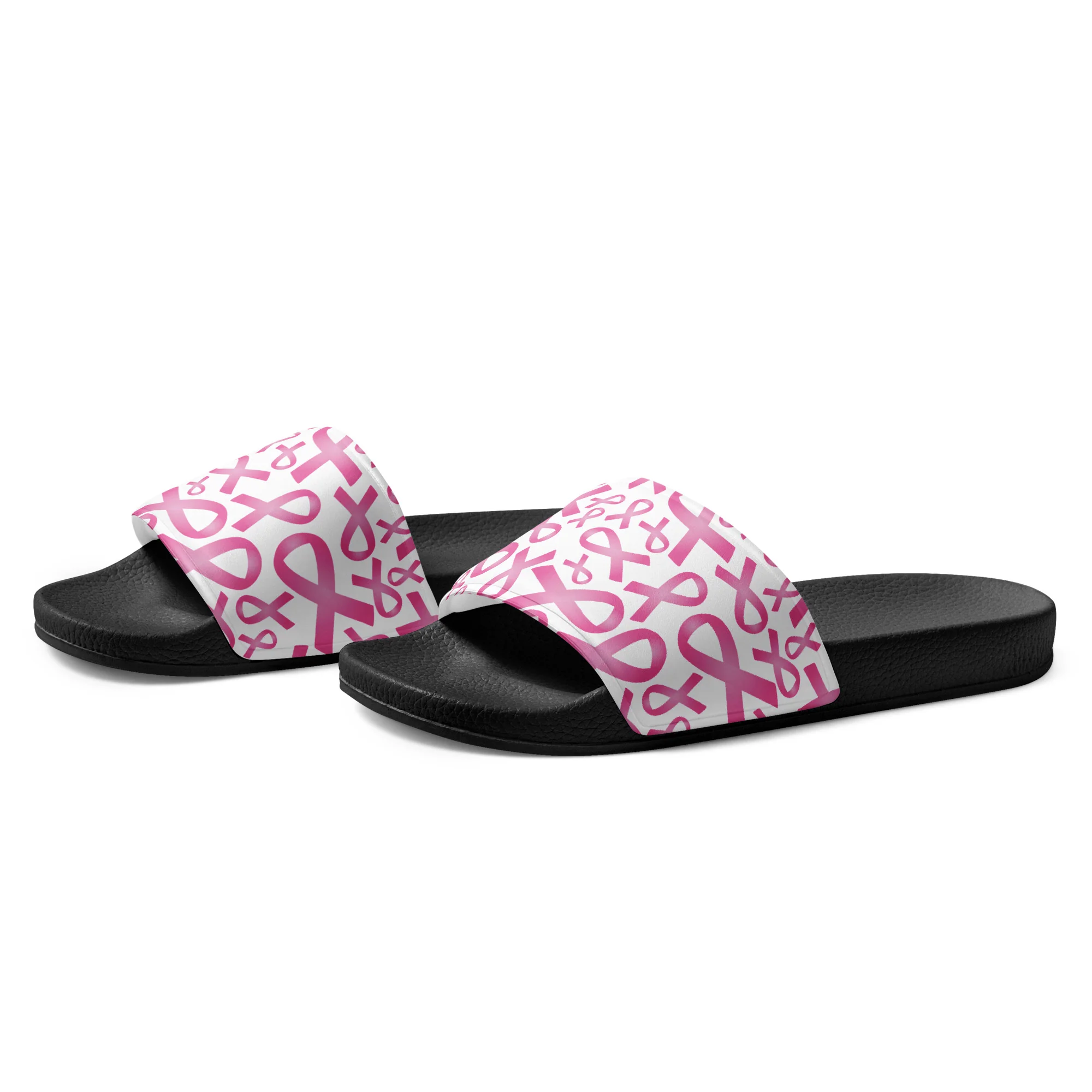 Pink Ribbons Women's Slides - Image 5