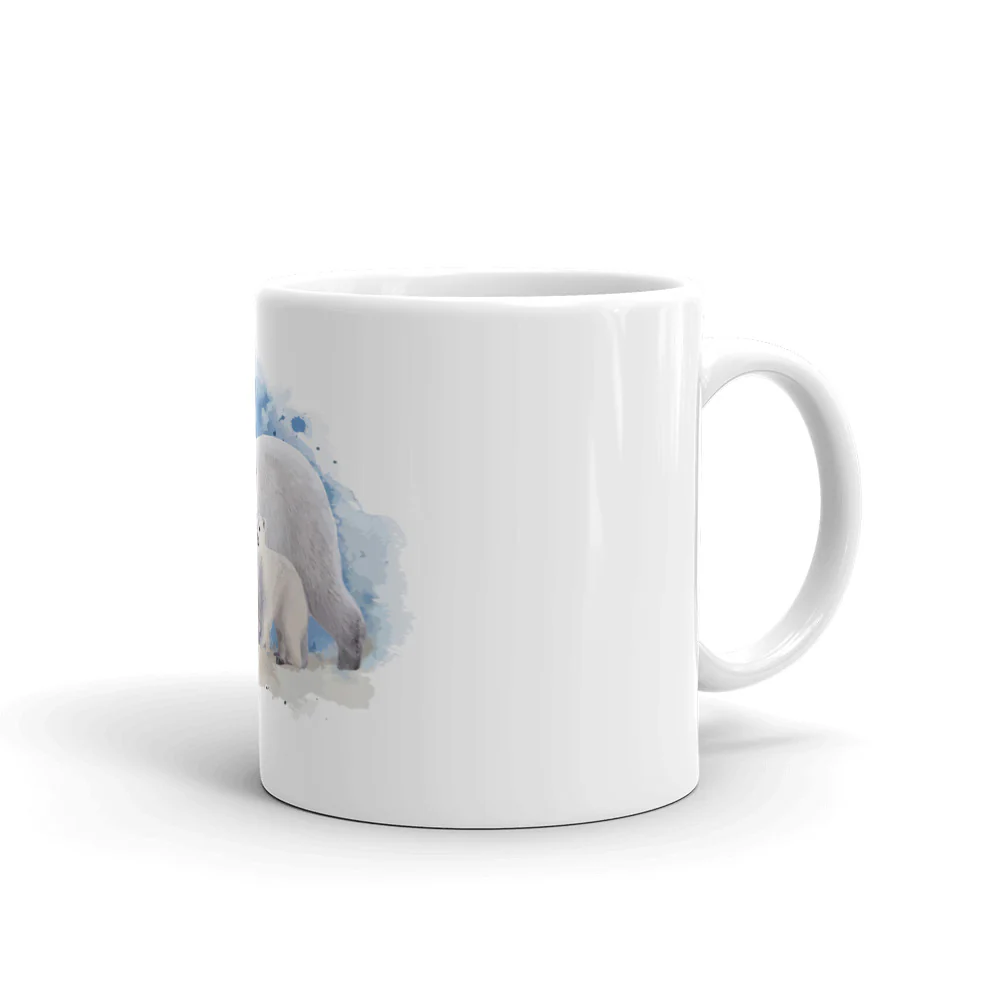 Polar Bear Family Mug - Image 2