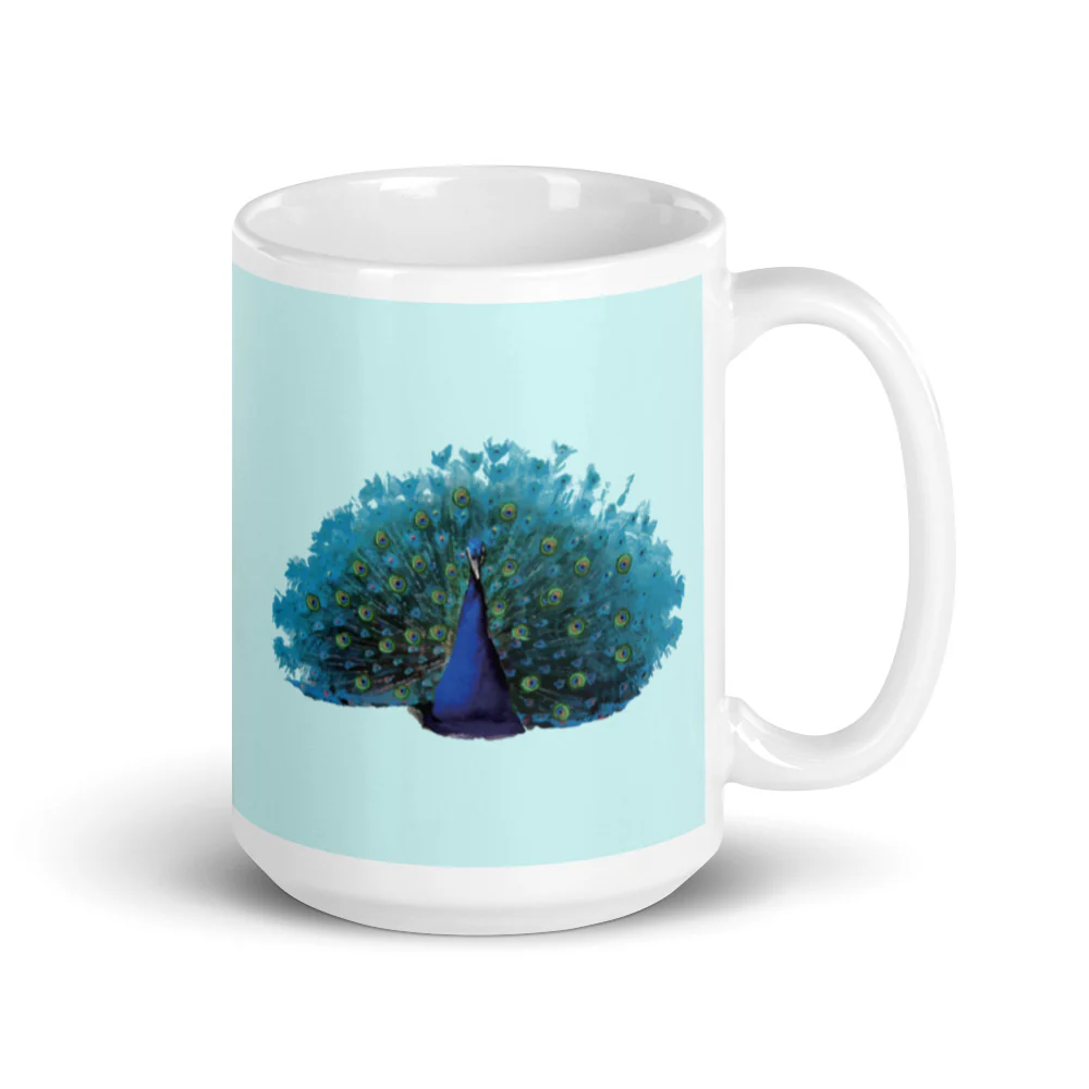 Proud Peacock Mug - Image 4