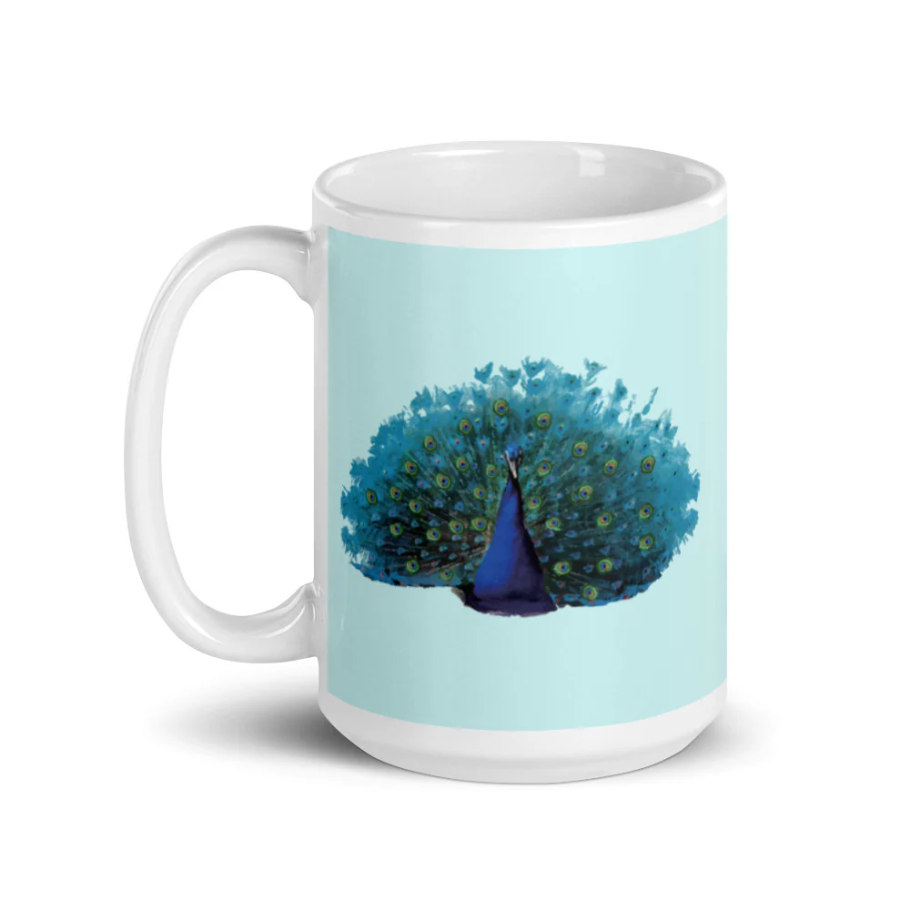 Proud Peacock Mug - Image 5