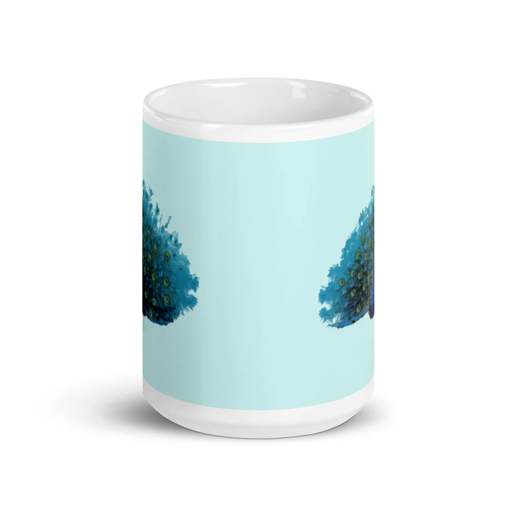 Proud Peacock Mug - Image 6