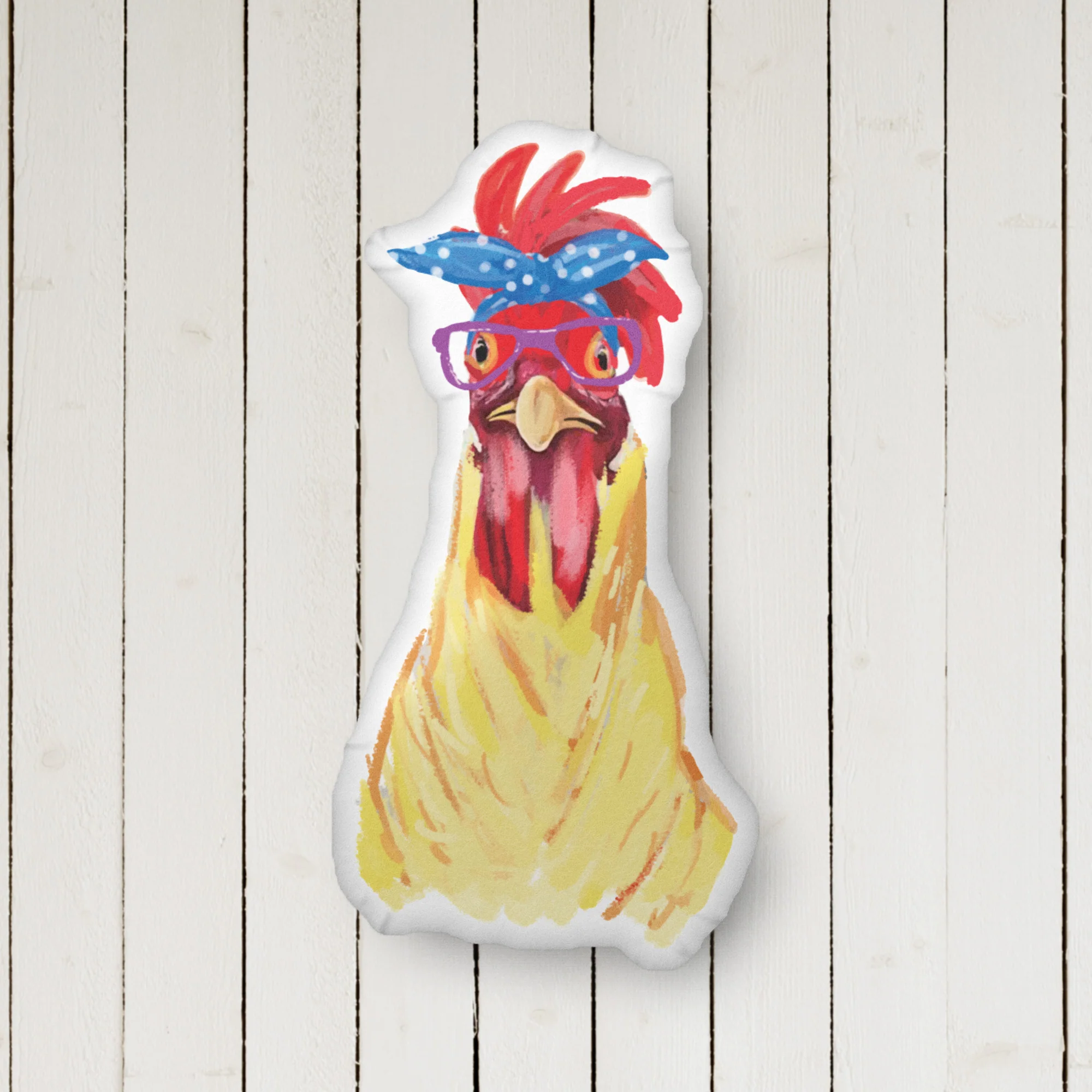 Rad Rooster Pillow