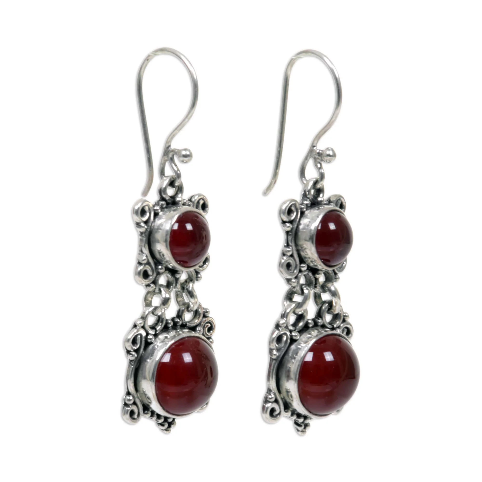 Radiant Queen Dangle Earrings - Image 2