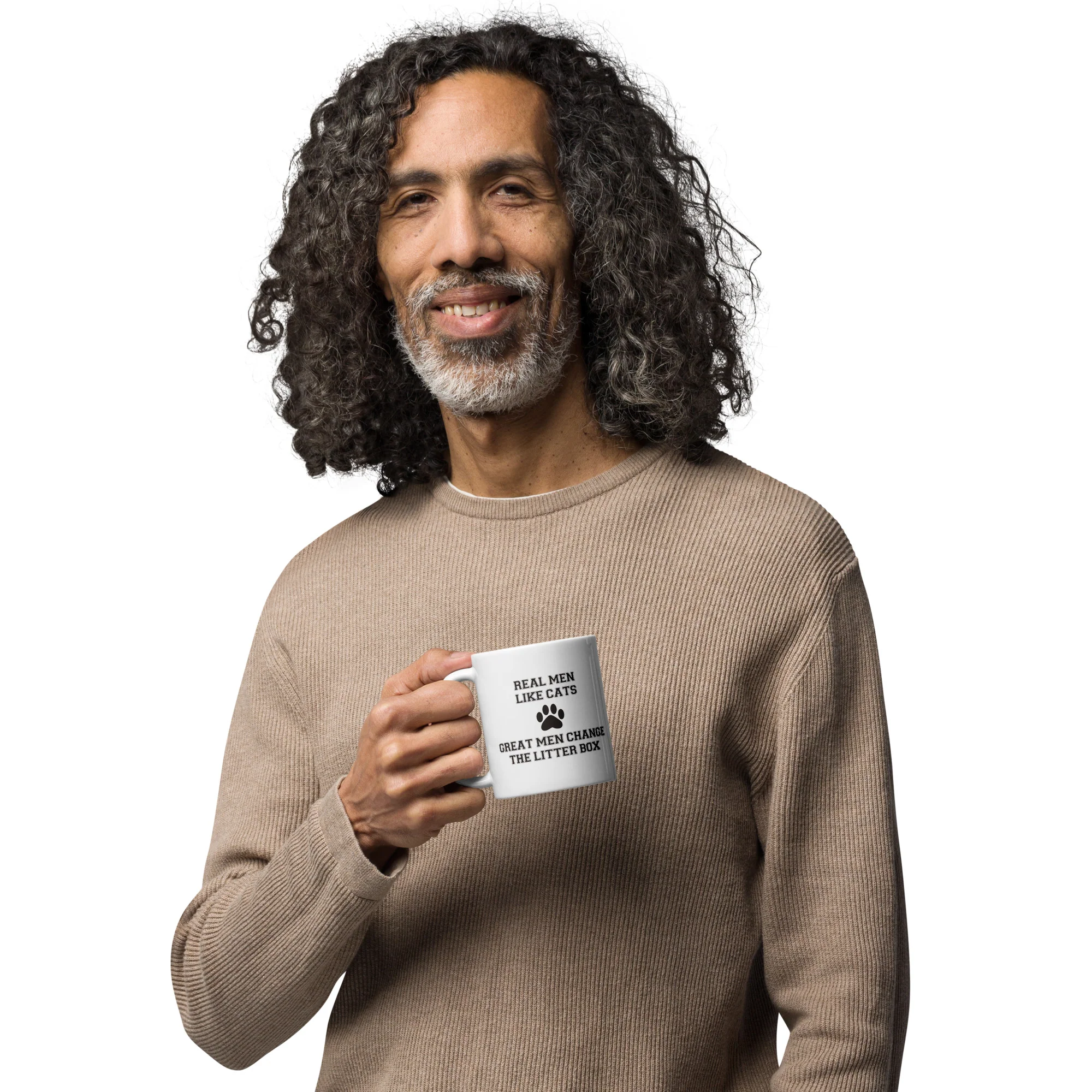 Real Men Like Cats Mug - Image 3