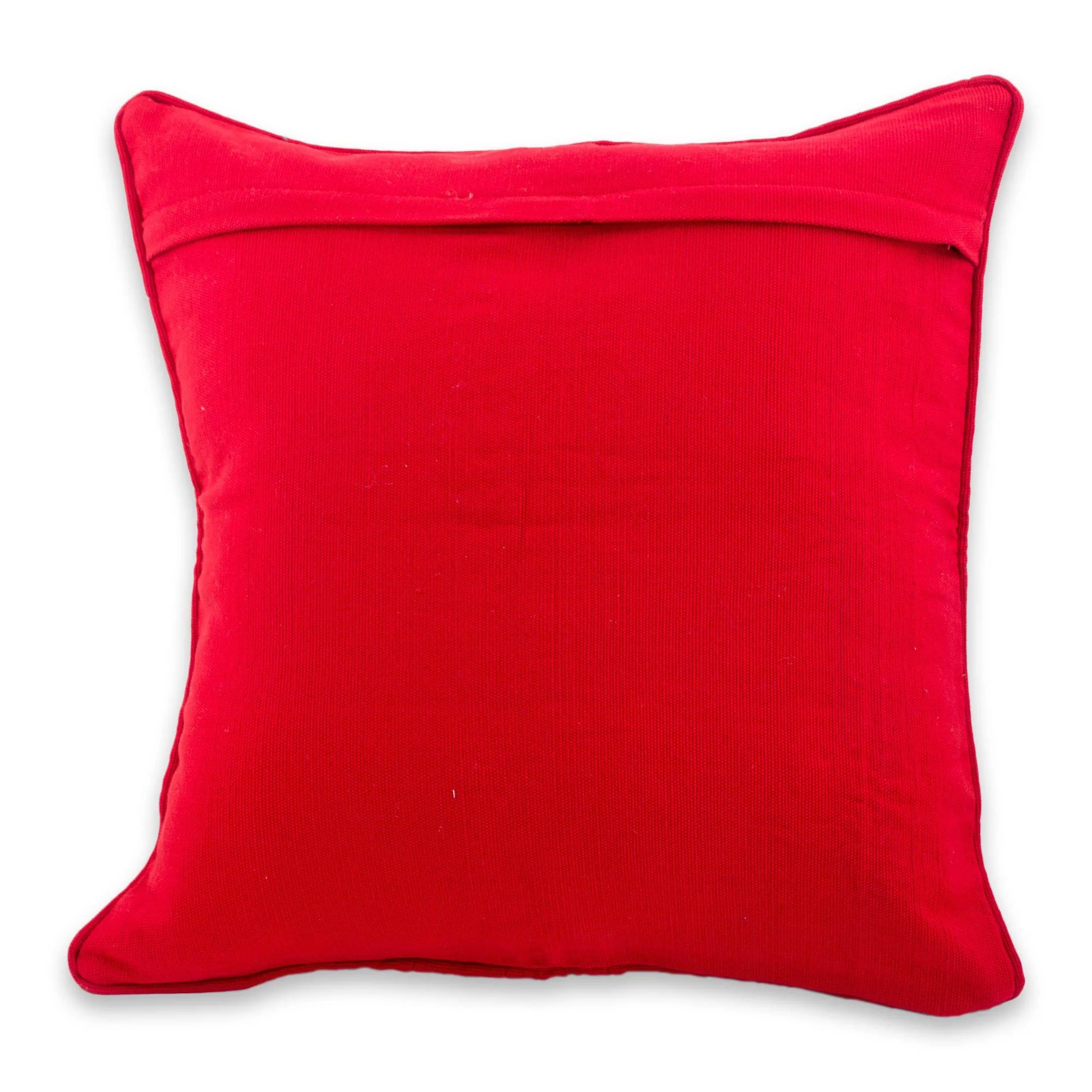 Red Birds Cotton Cushion Cover - Image 3