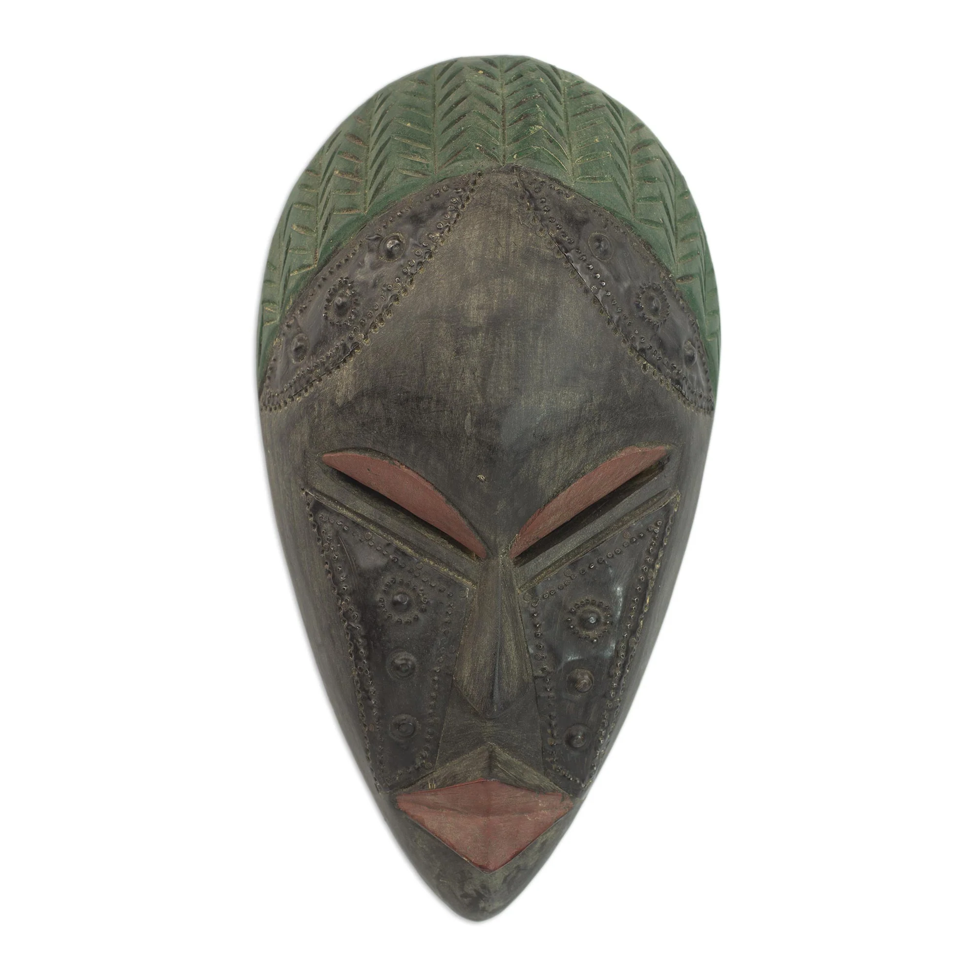 Relax African wood mask - Image 2