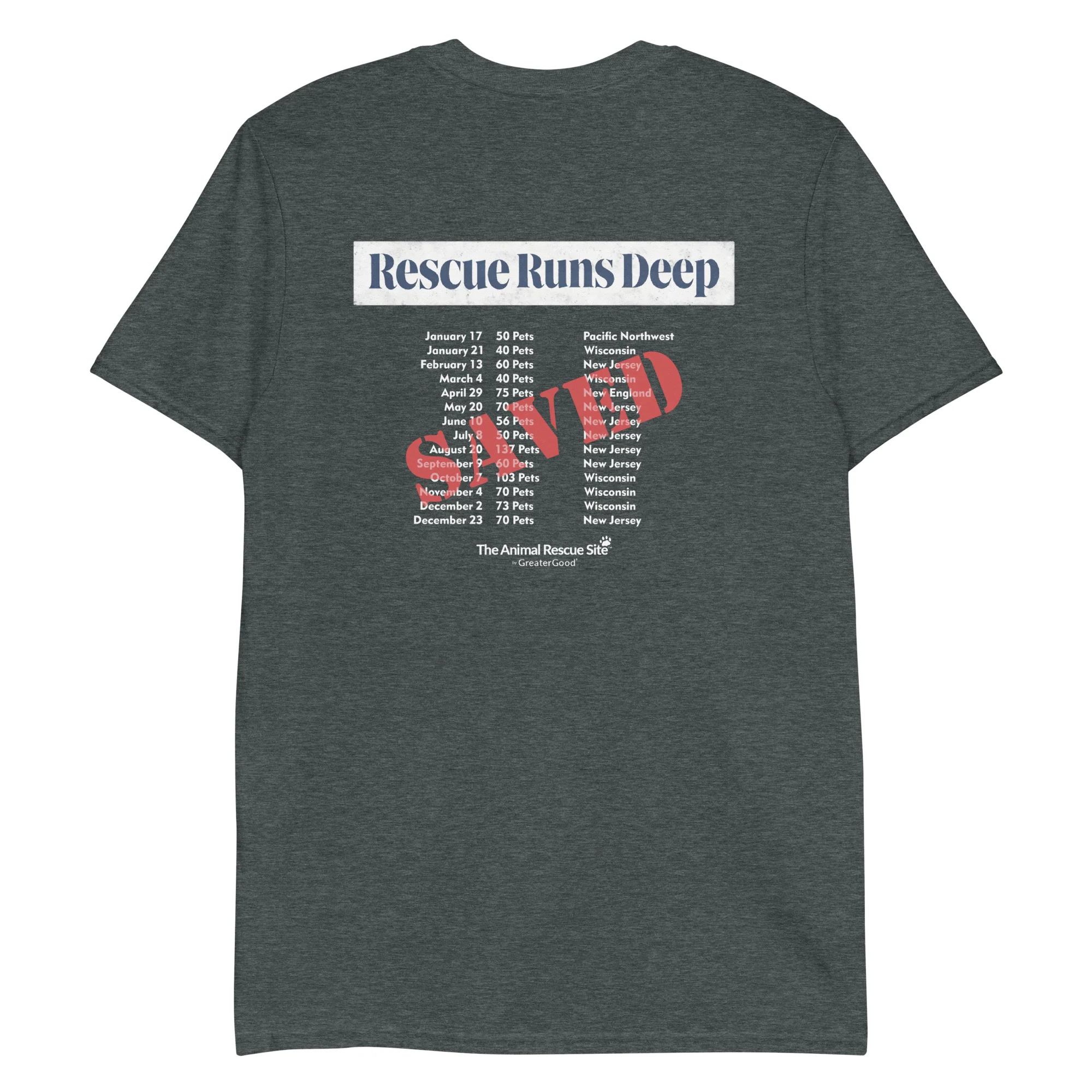 Rescue Runs Deep: Flight To Freedom T-Shirt - Image 6