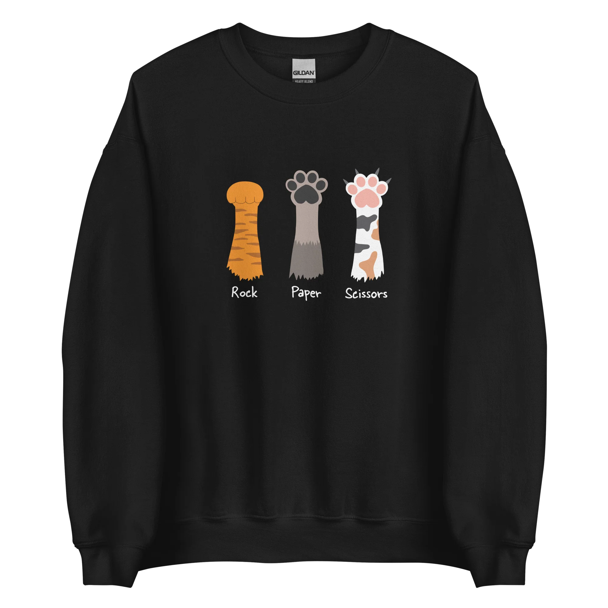 Rock Paper Scissors Crewneck Sweatshirt - Image 3