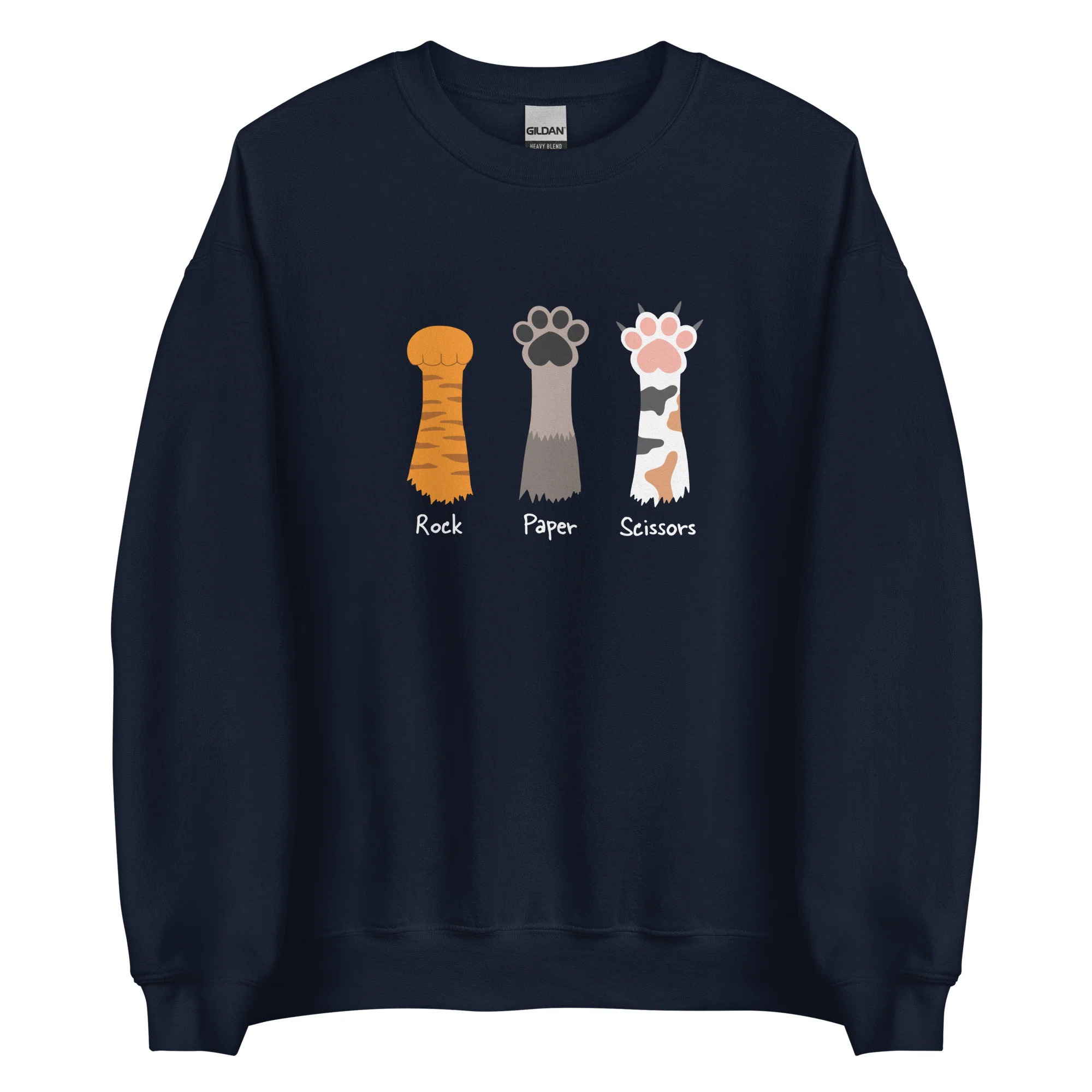 Rock Paper Scissors Crewneck Sweatshirt - Image 4