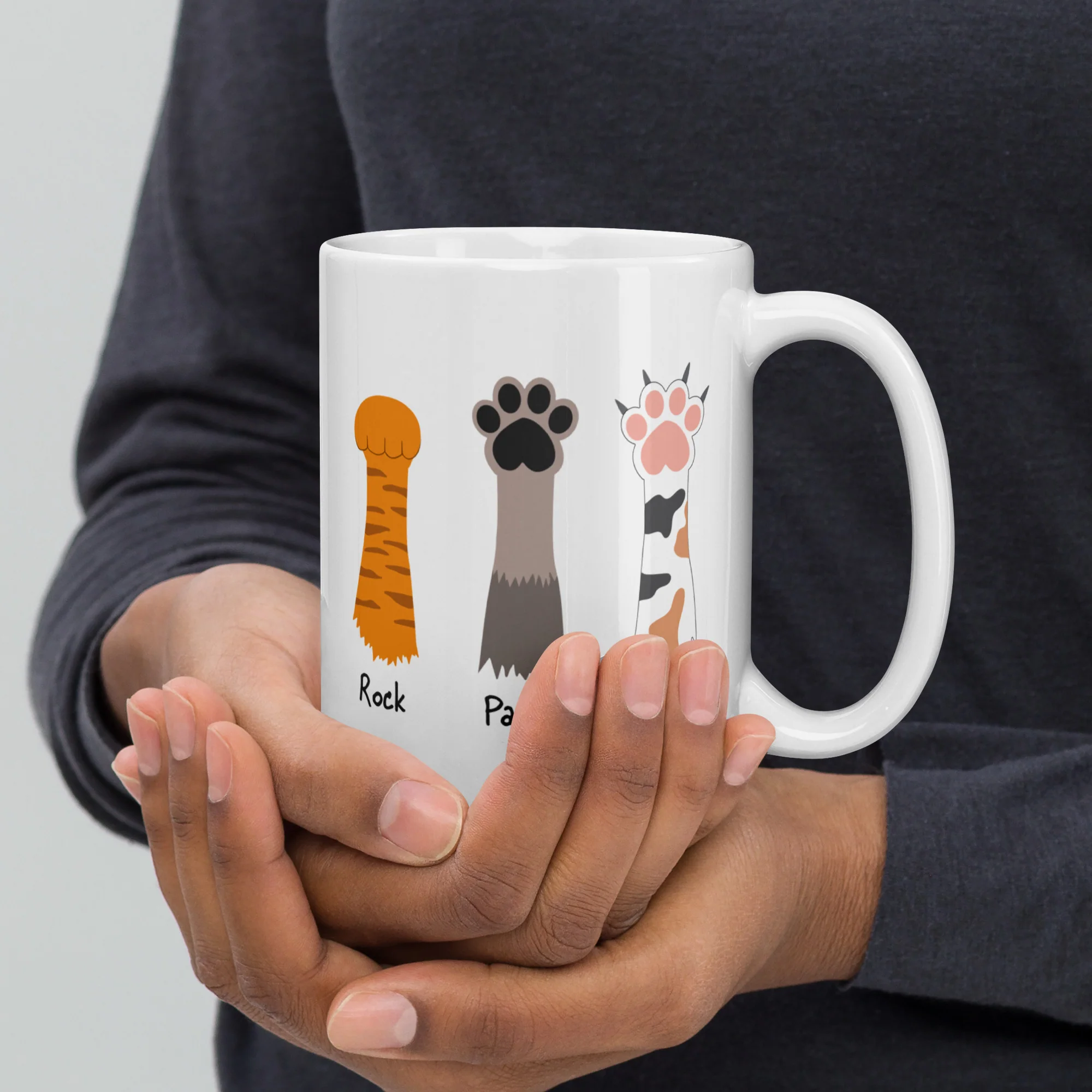 Rock Paper Scissors Mug - Image 2