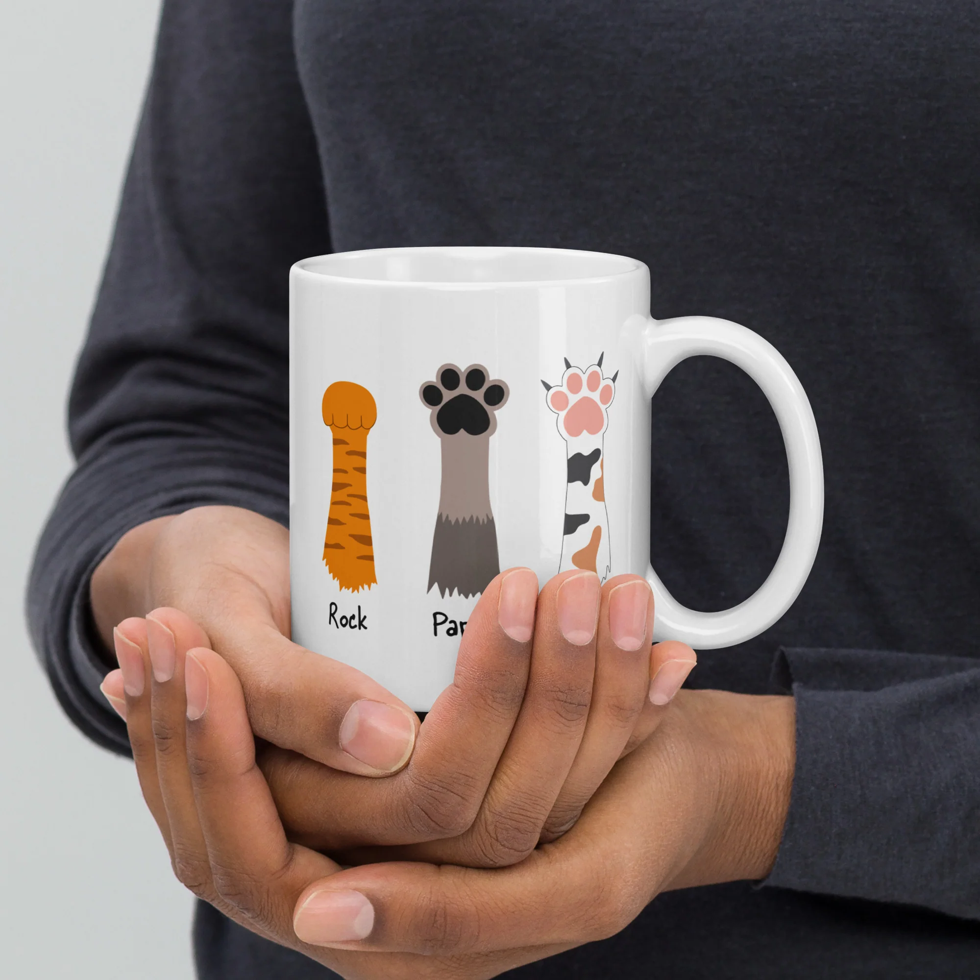 Rock Paper Scissors Mug - Image 3