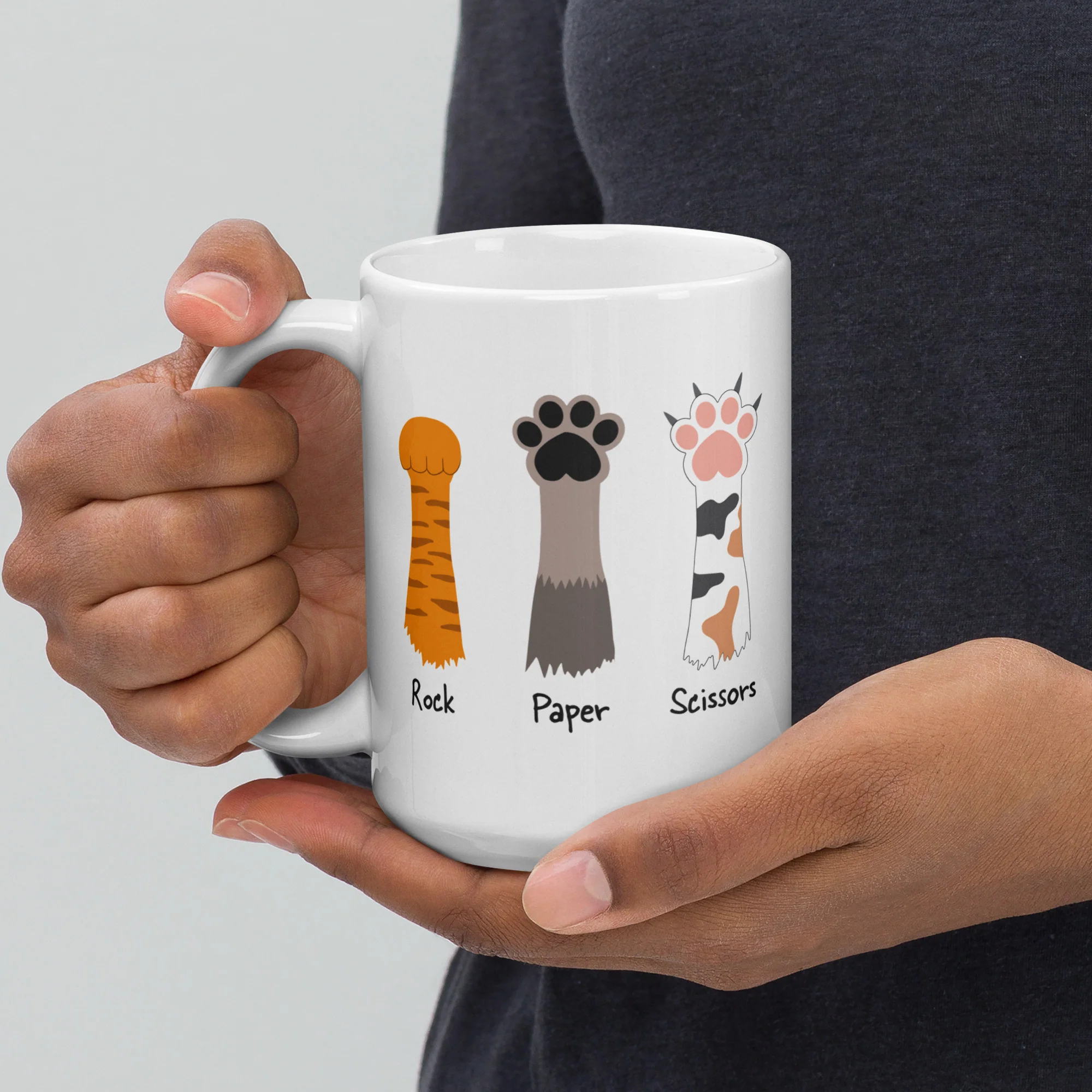 Rock Paper Scissors Mug - Image 4