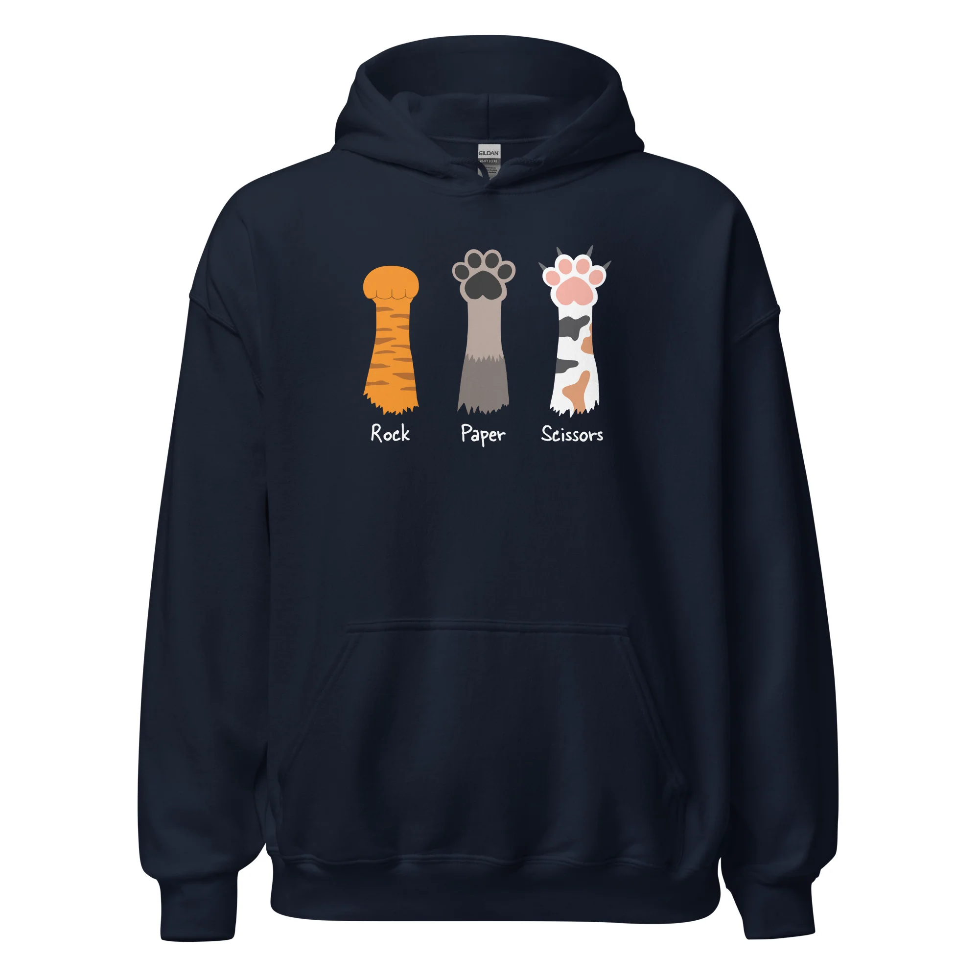 Rock Paper Scissors Paw Hoodie - Image 4