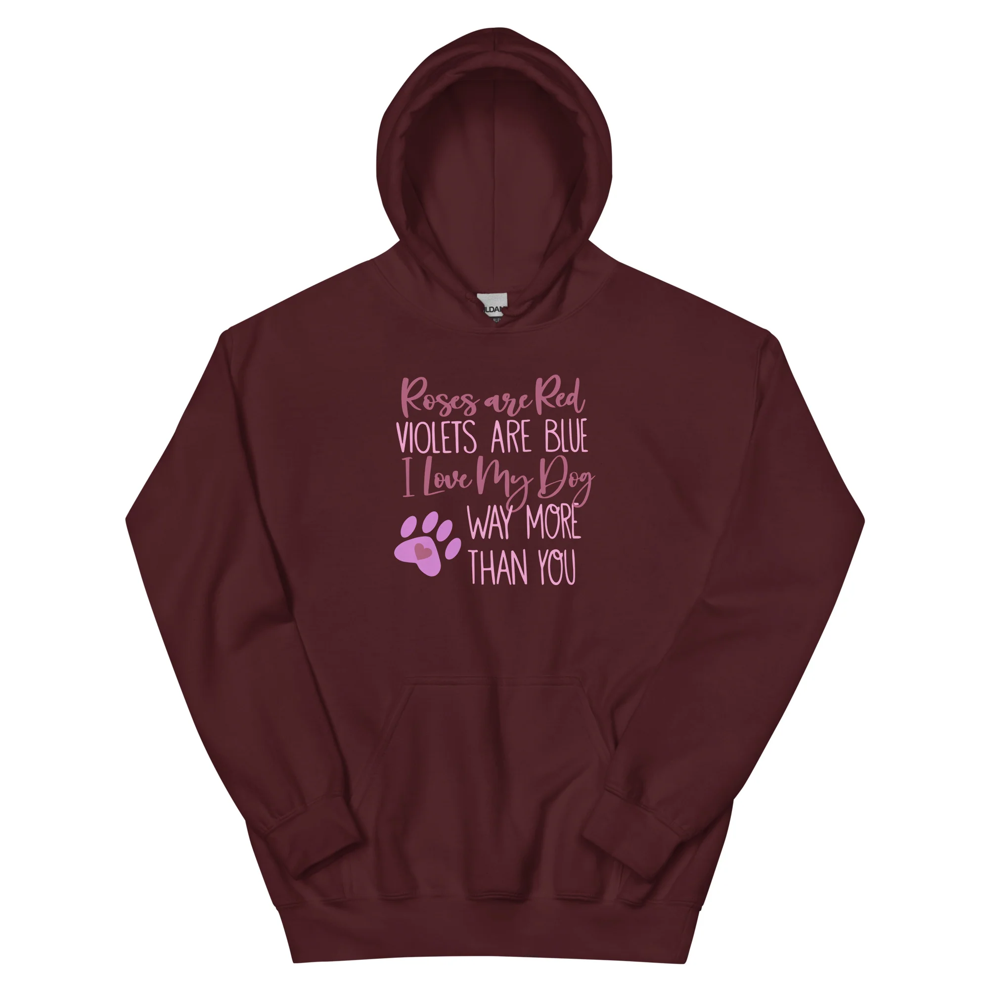 Roses Are Red Dog Hoodie - Image 3