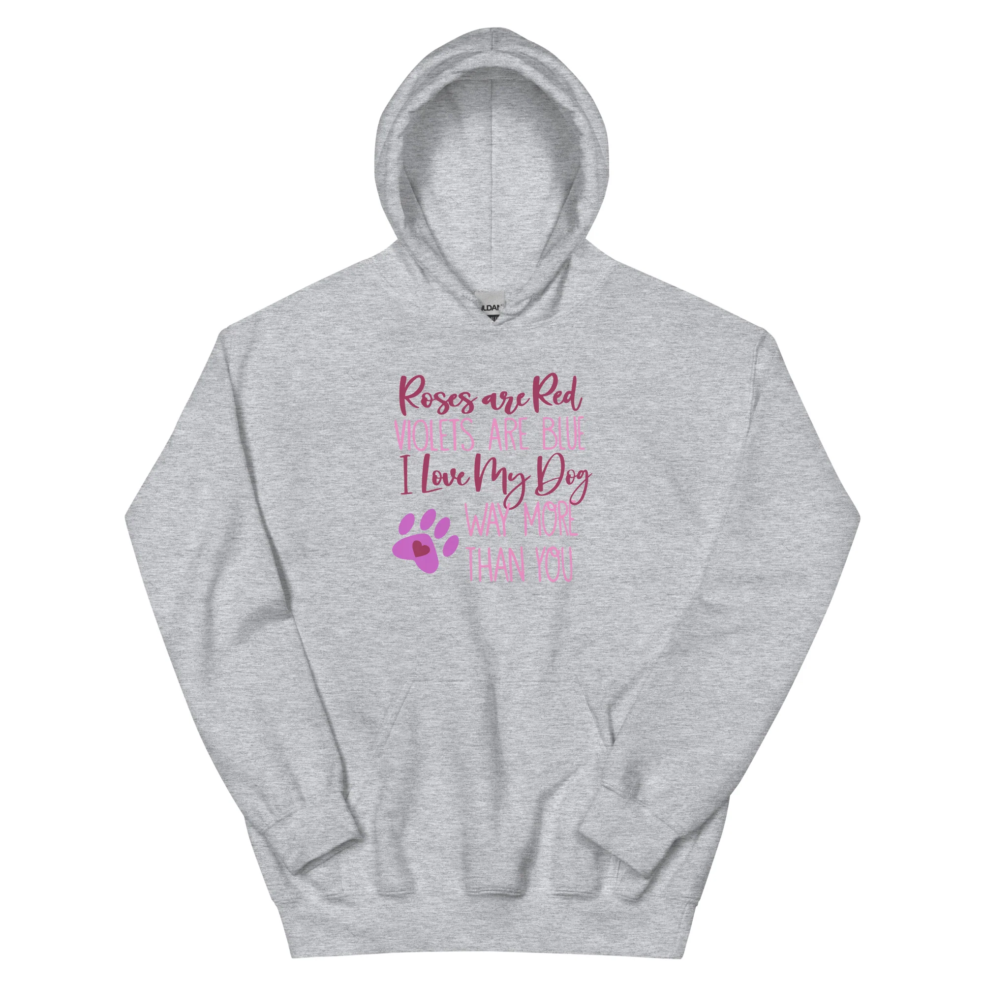 Roses Are Red Dog Hoodie - Image 9