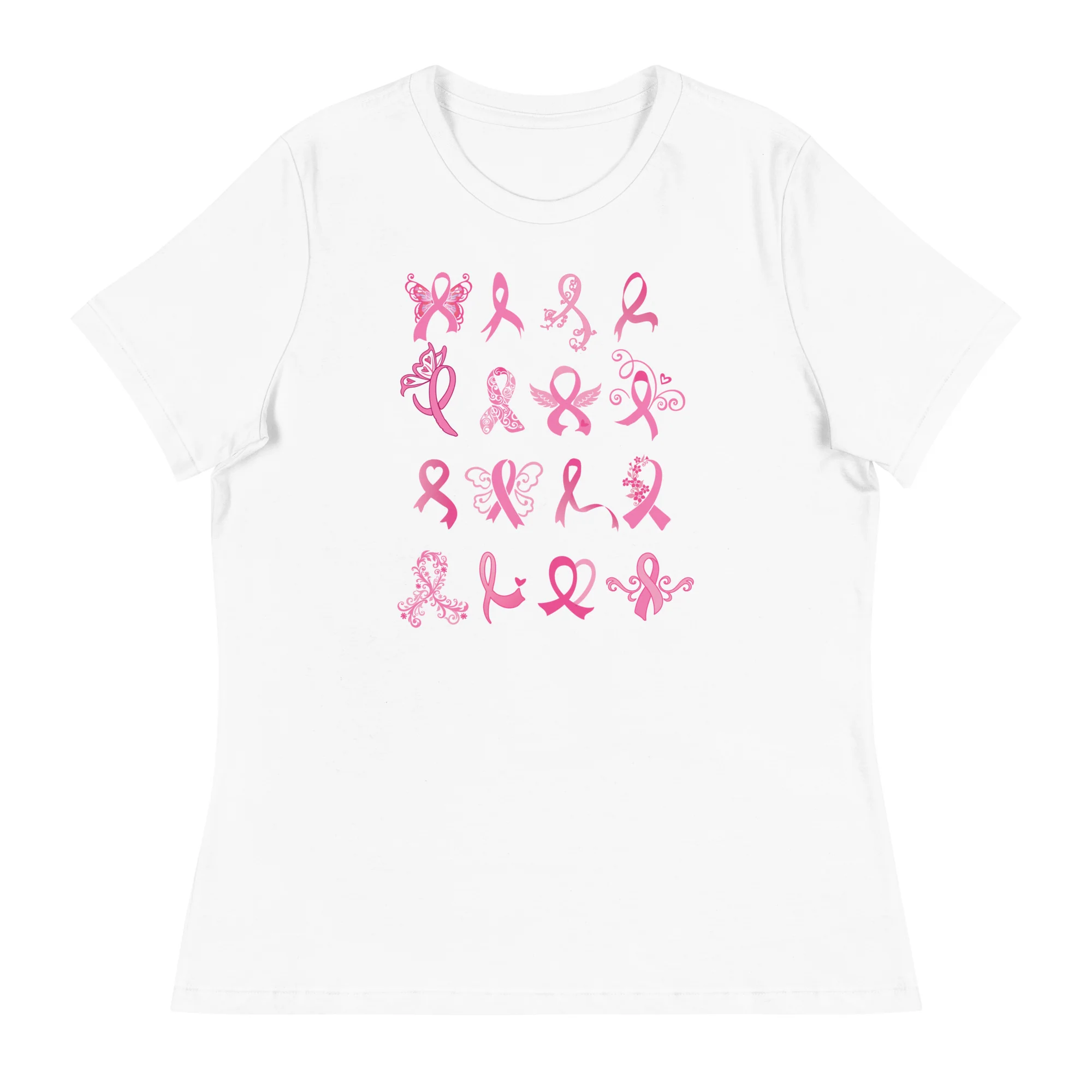 Rows of Ribbons Women's Relaxed T-Shirt - Image 11