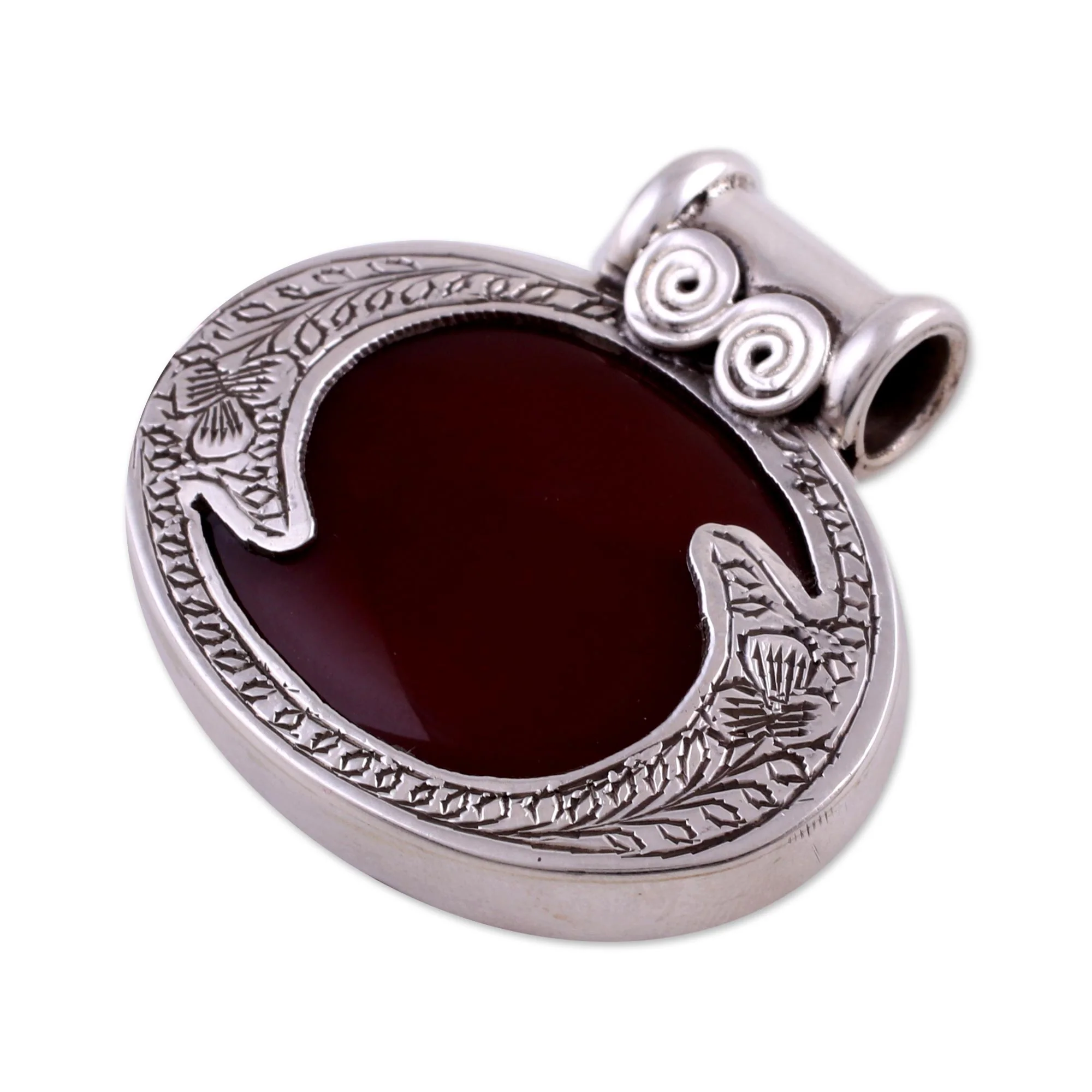 Royal Amulet Sterling Silver Pendant - Image 4