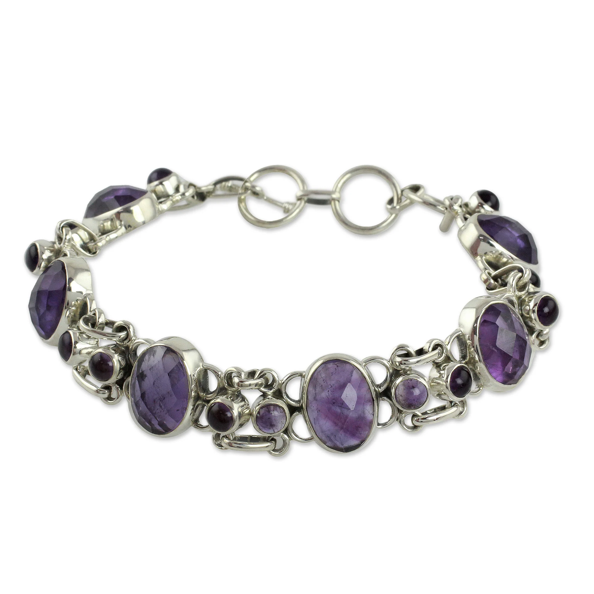 Royal Purple Amethyst Bracelet - Image 2