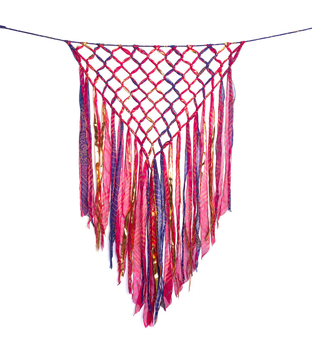 Sari Carnival Wall Hanging - Image 3