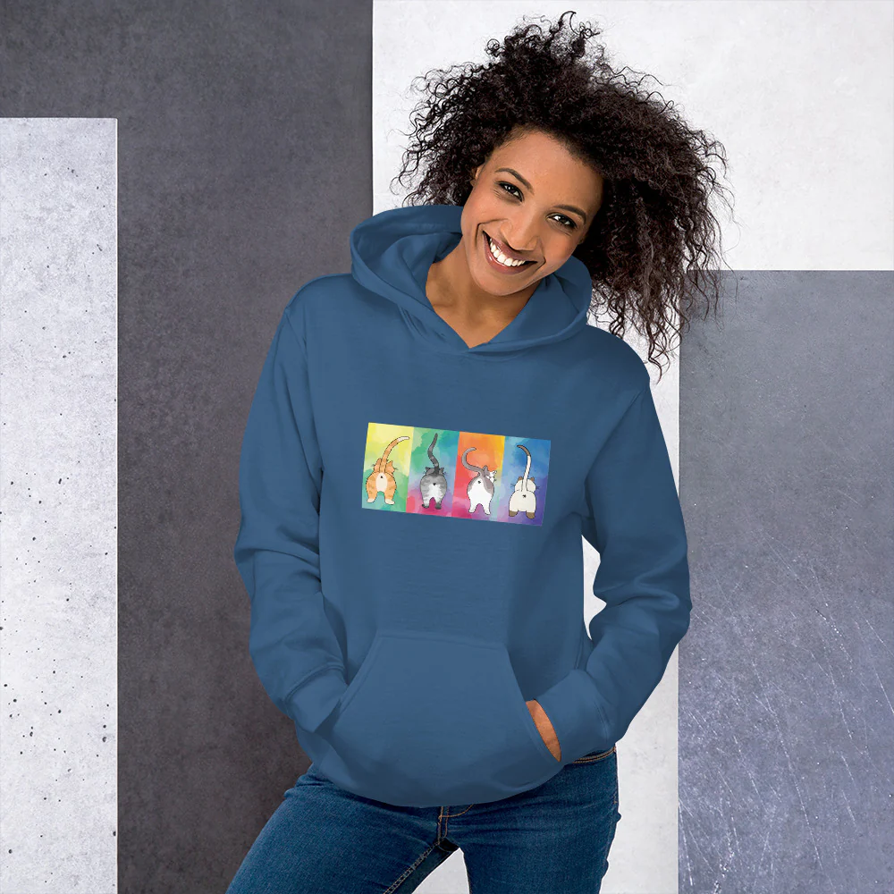 Sassy Cats Hoodie - Image 5