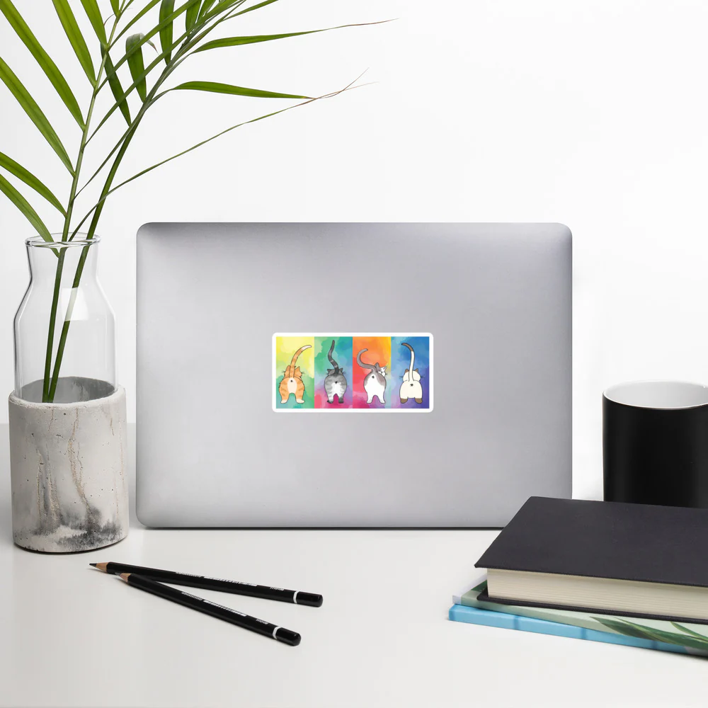 Sassy Cats Sticker - Image 8
