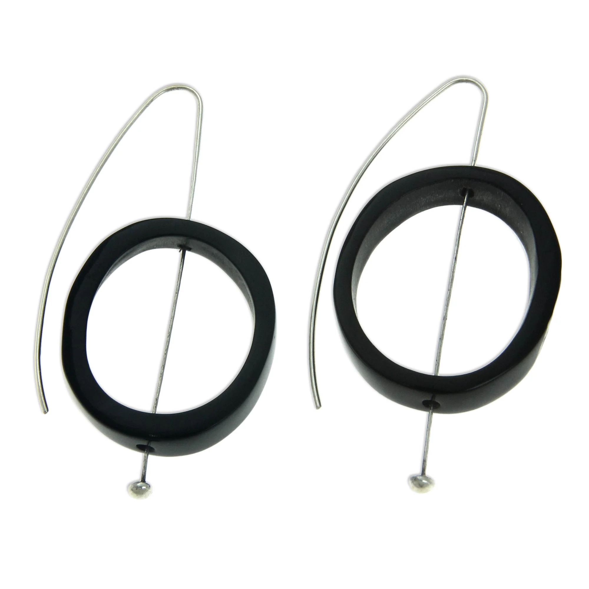 Sea Melody Horn drop earrings - Image 2