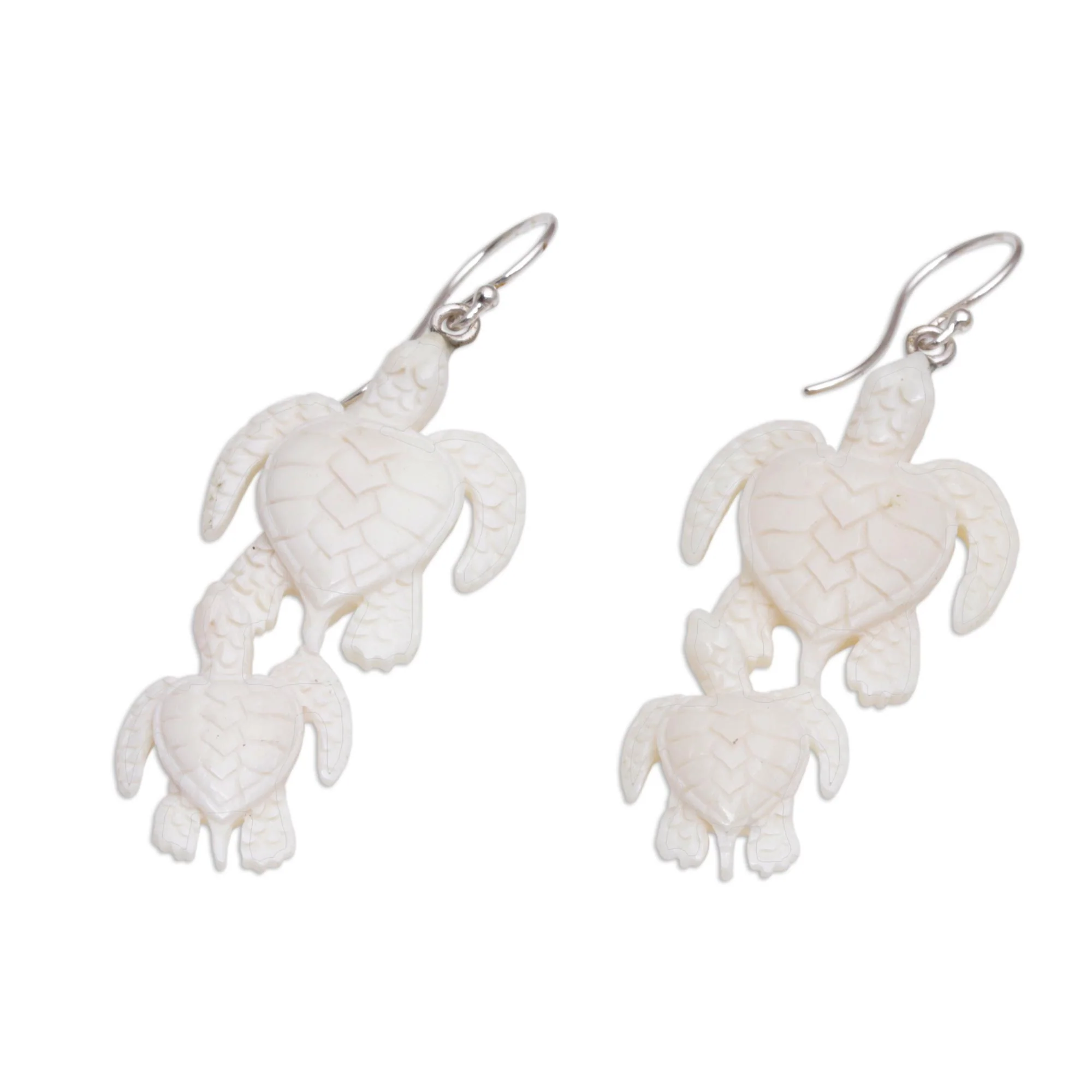 Sea Turtle Bond Dangle Earrings - Image 4