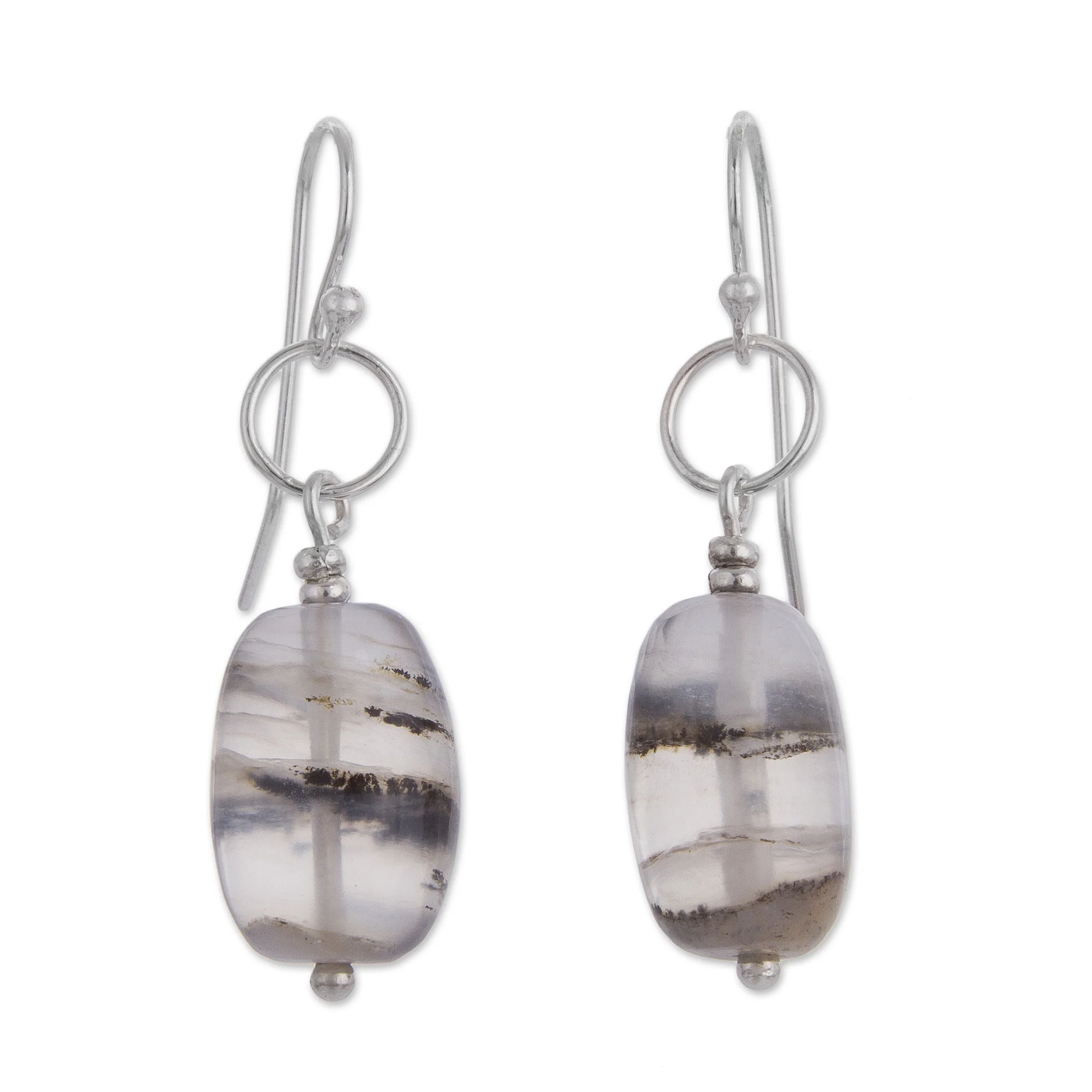 Secrets Opal dangle earrings - Image 2