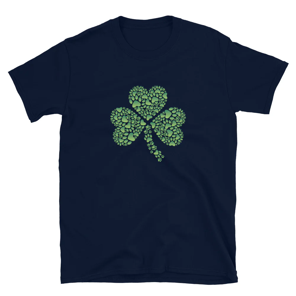 Shamrock of Paws T-Shirt - Image 4