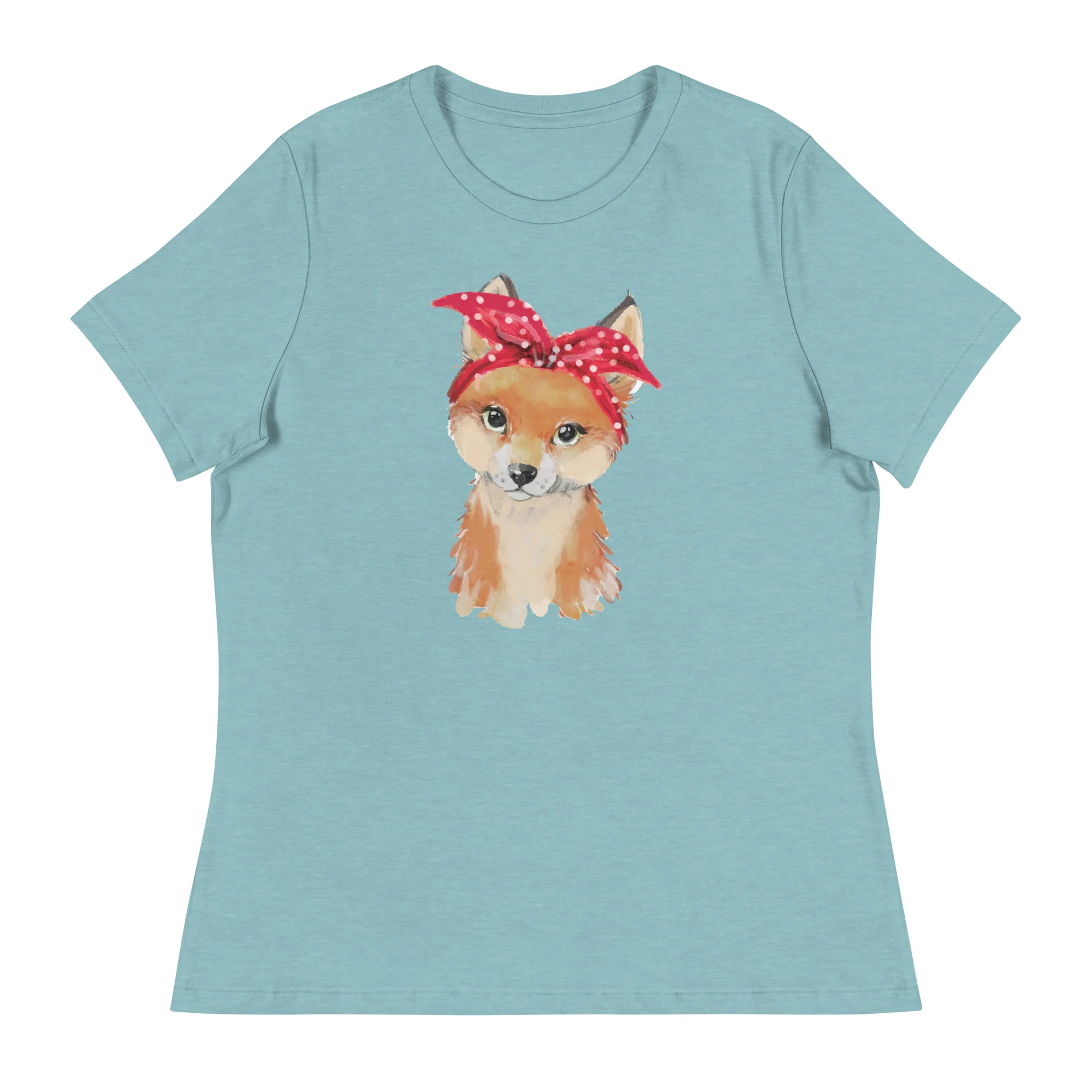 Shy and Sweet Fox Women's Relaxed T-Shirt - Image 7