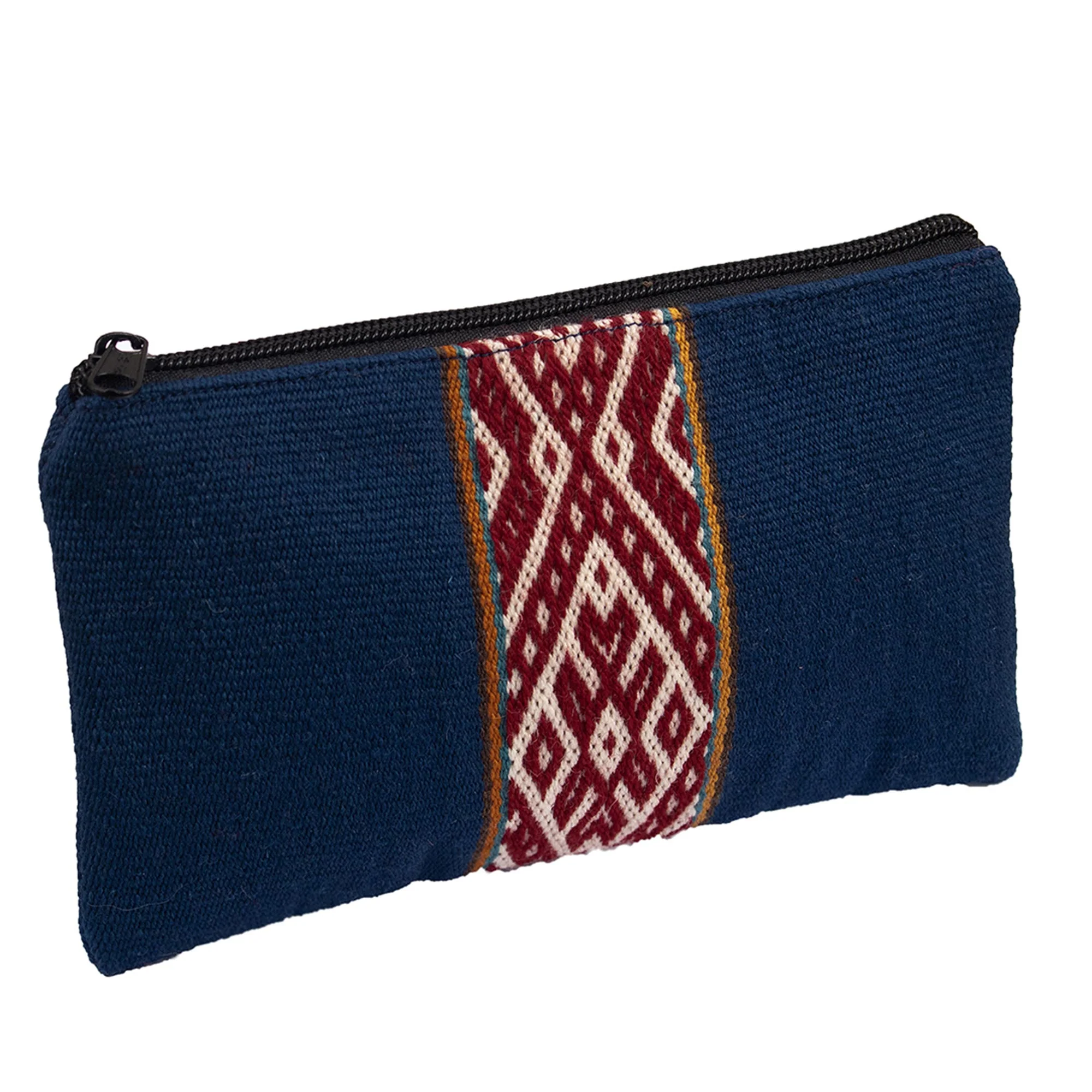 Sicuani Diamonds Handloomed Wool Cosmetic Bag - Image 4